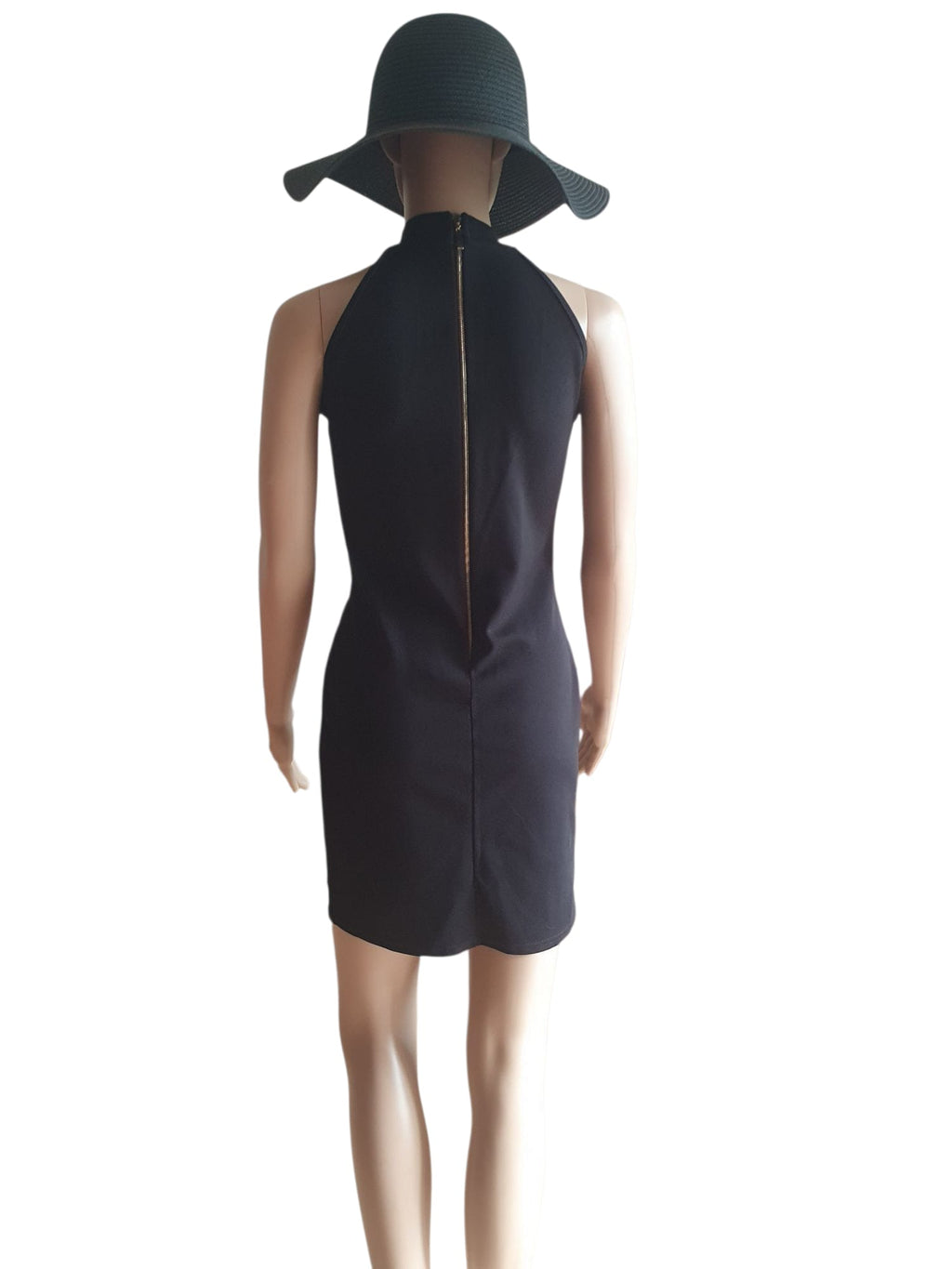 Petite robe noire (LBD) chic- Détails dorés- Taille 36