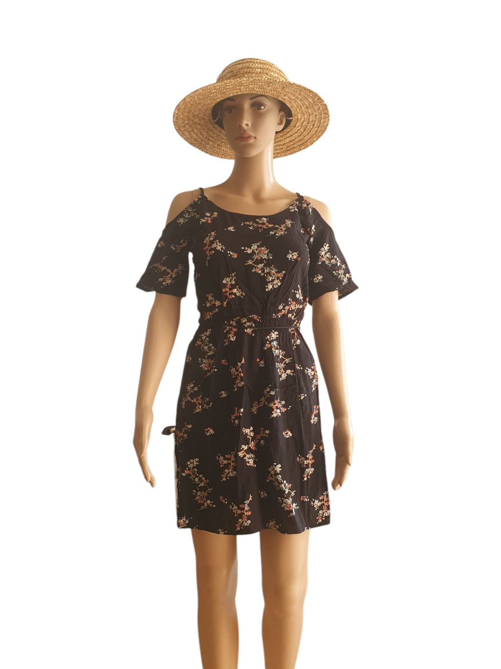 Robe d'été Fleurie Pimkie- Style Boheme & Épaules Dénudées T34