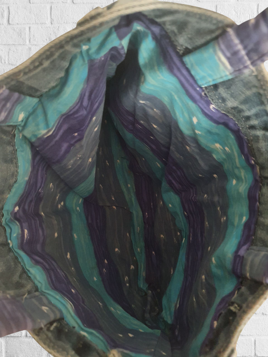 Sac à main en jeans