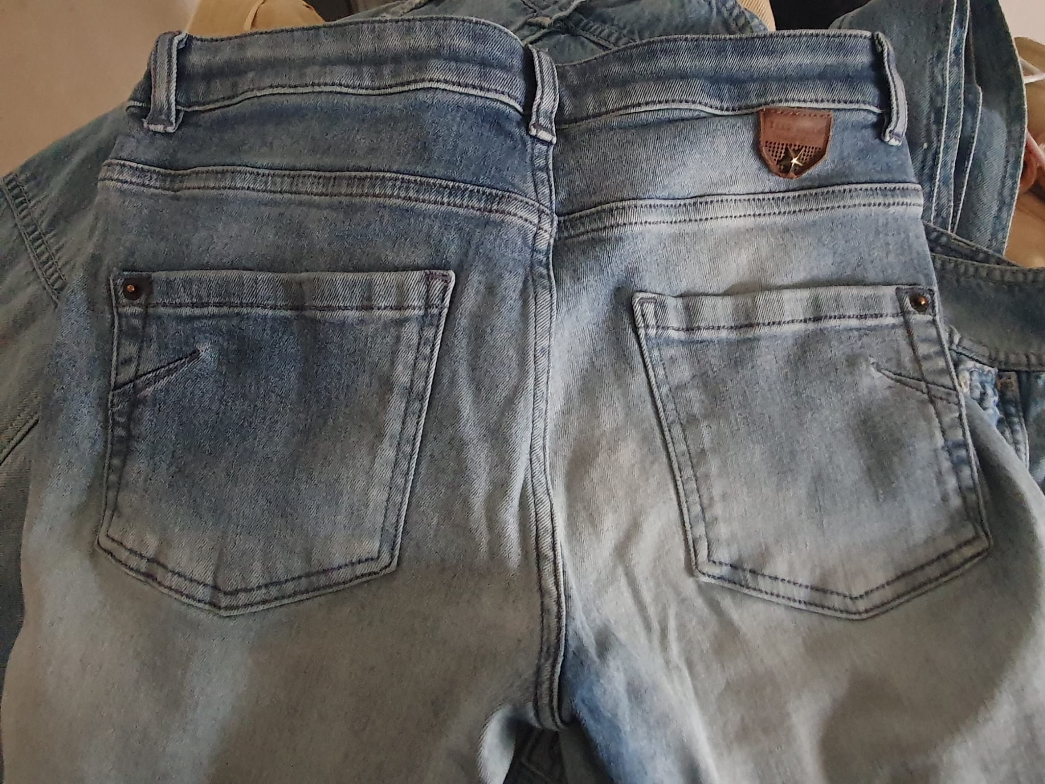 Jean Slim Ikks Denim - L'élégance Rock & Bohème- Taille 36