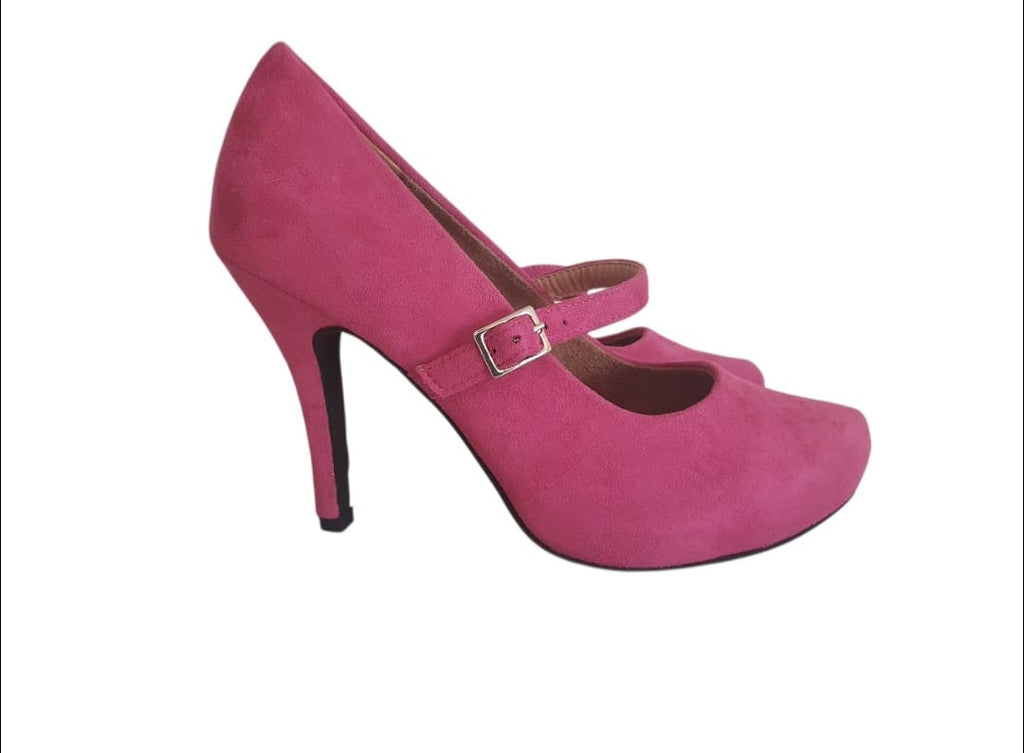 Escarpins Neufs Mary Jane Fuchia- Andrea Conti