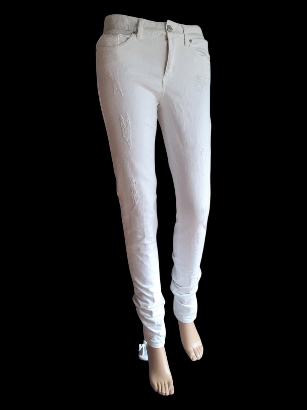 Jeans IKKS Denim Blanc - Coupe Slim - Taille 36