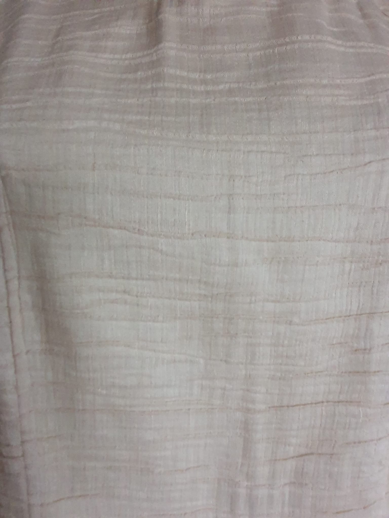 Robe Droite en Lin et Soie Apostrophe - Beige Crème Premium - T46