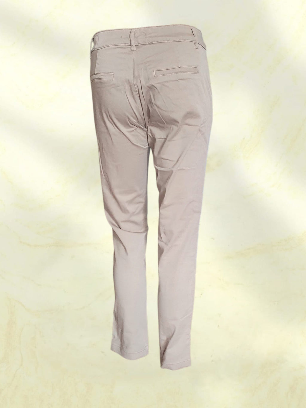 Pantalon Chino Femme Beige Taupe "Le Phare de la Baleine" - Taille 36