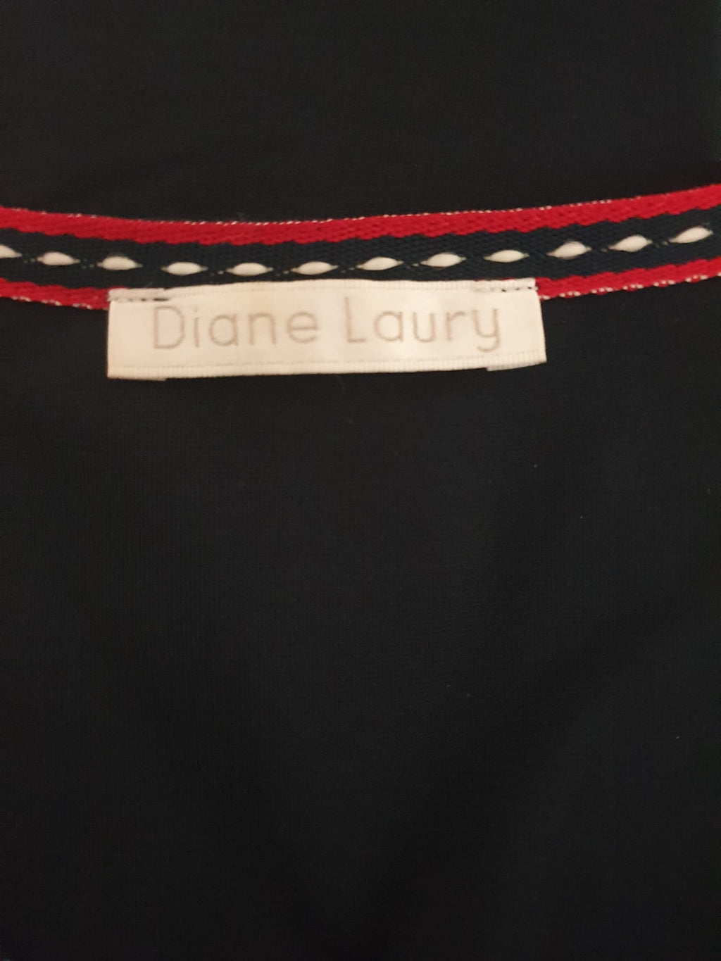 Robe droite Diane Laury- Marine & Graphique- Taille 44