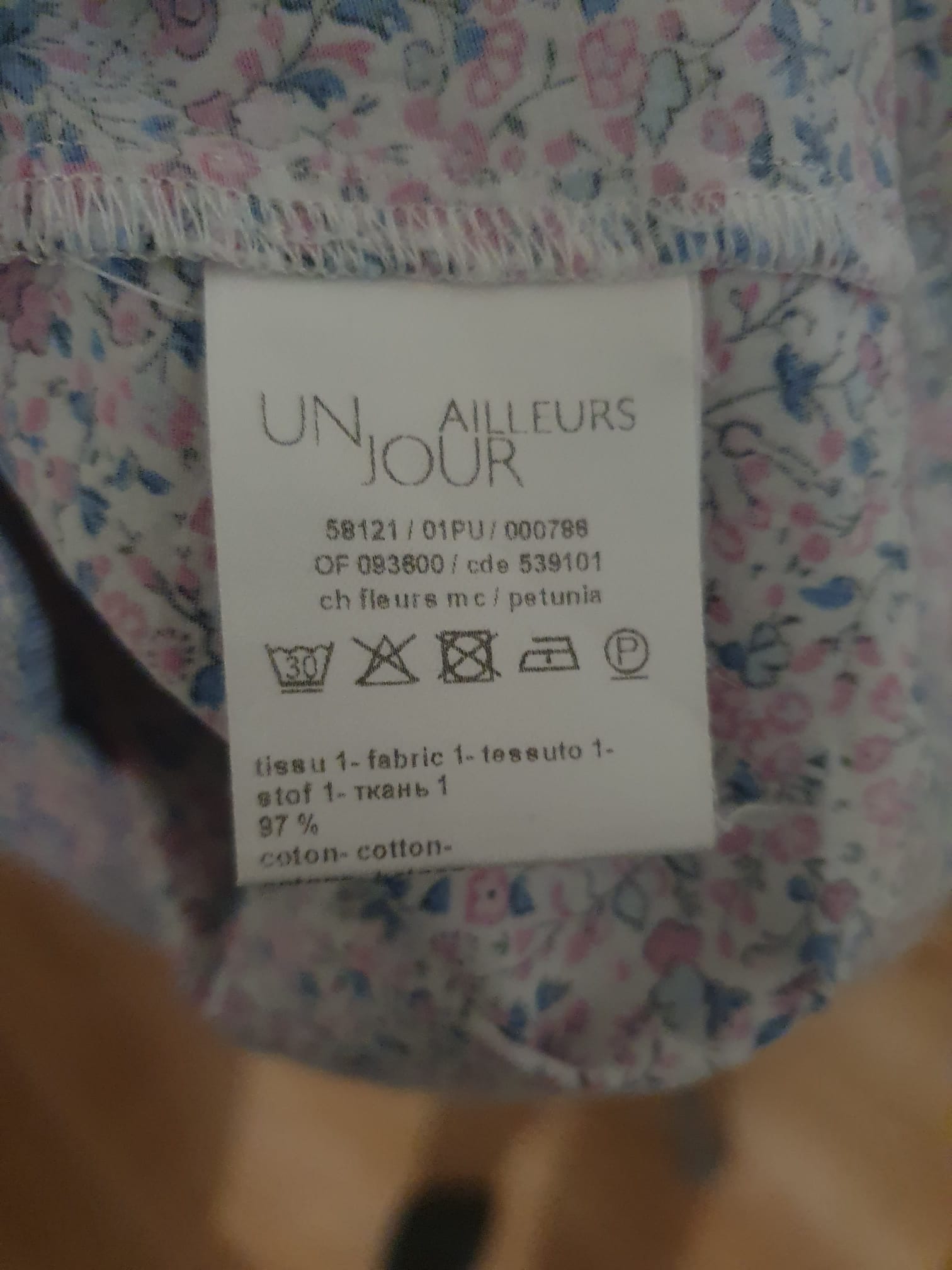 Chemisier Pétunia  - Un Jour Ailleurs | Chic & Confortable T38