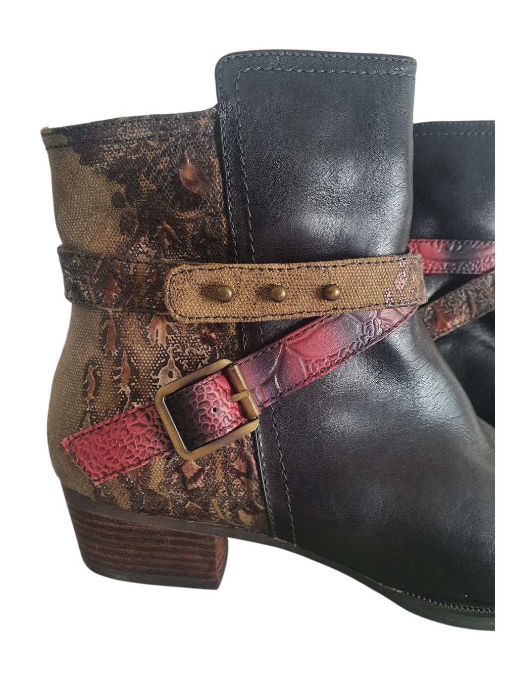 Bottines en cuir Laura Vita- Style Original & Confort Arty