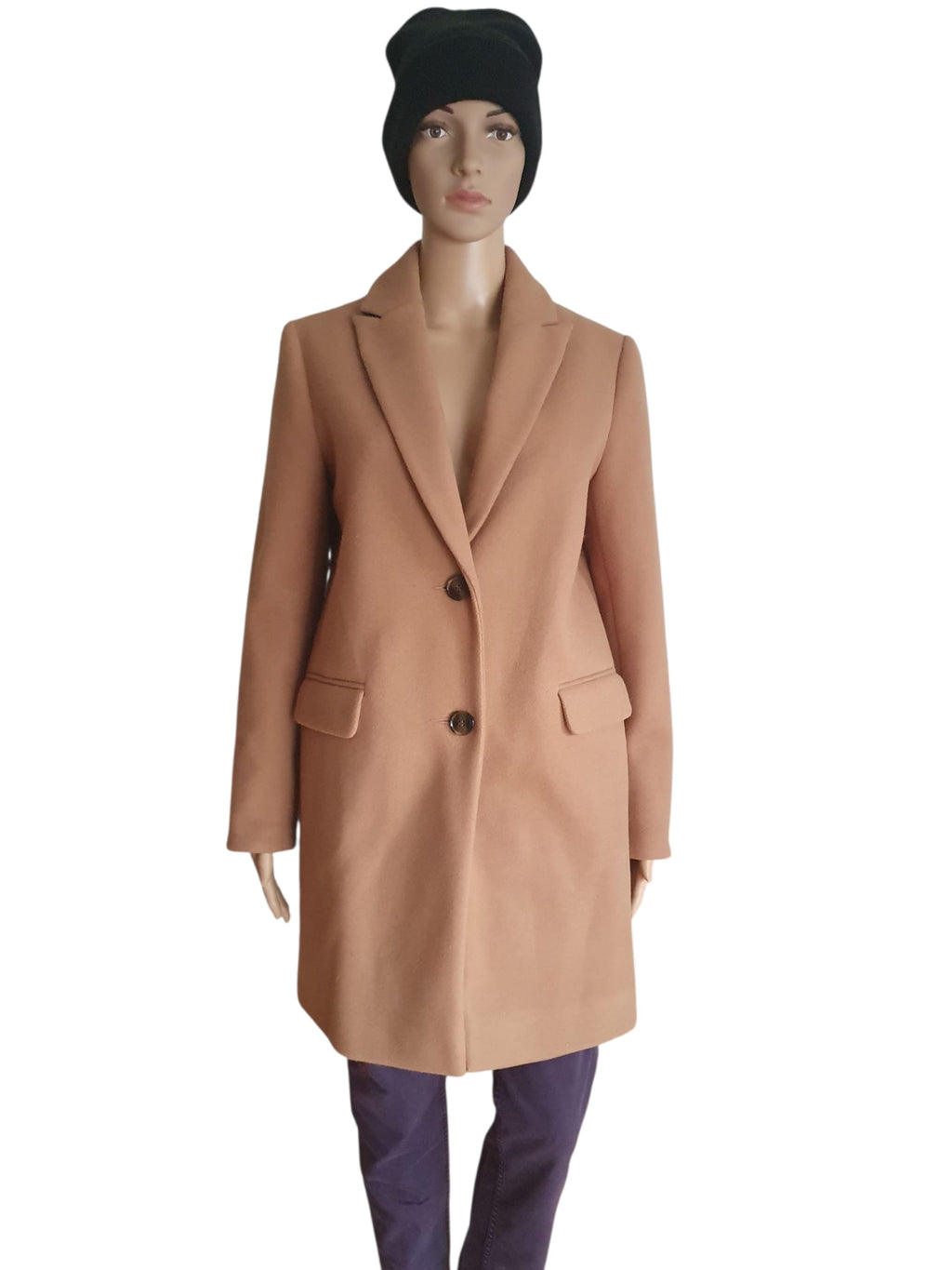 Élégant Manteau Long Etam - Coloris Camel - Taille S (36)