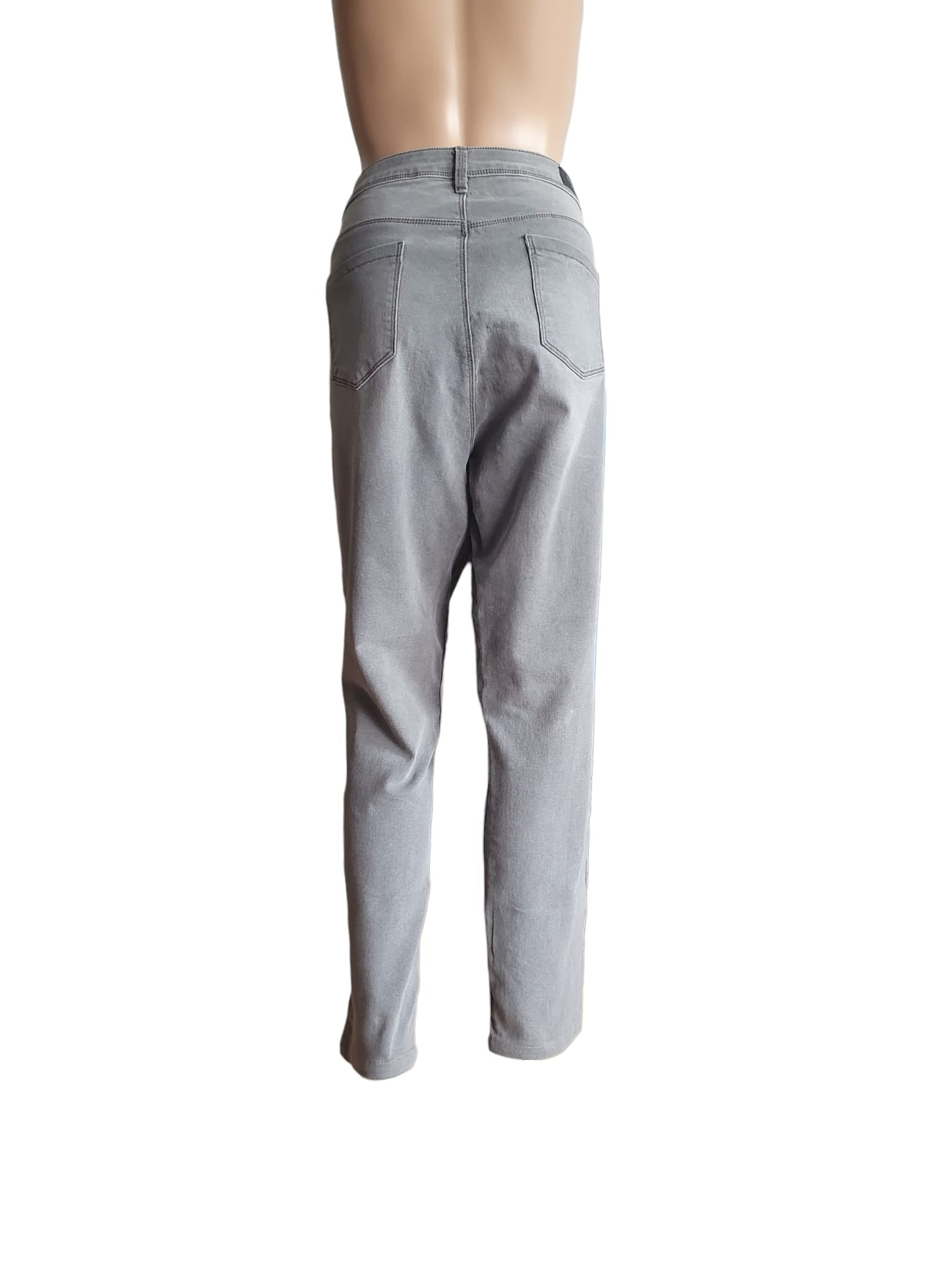 Jean Femme Gris Anthracite Stretch - Marque Complices T44