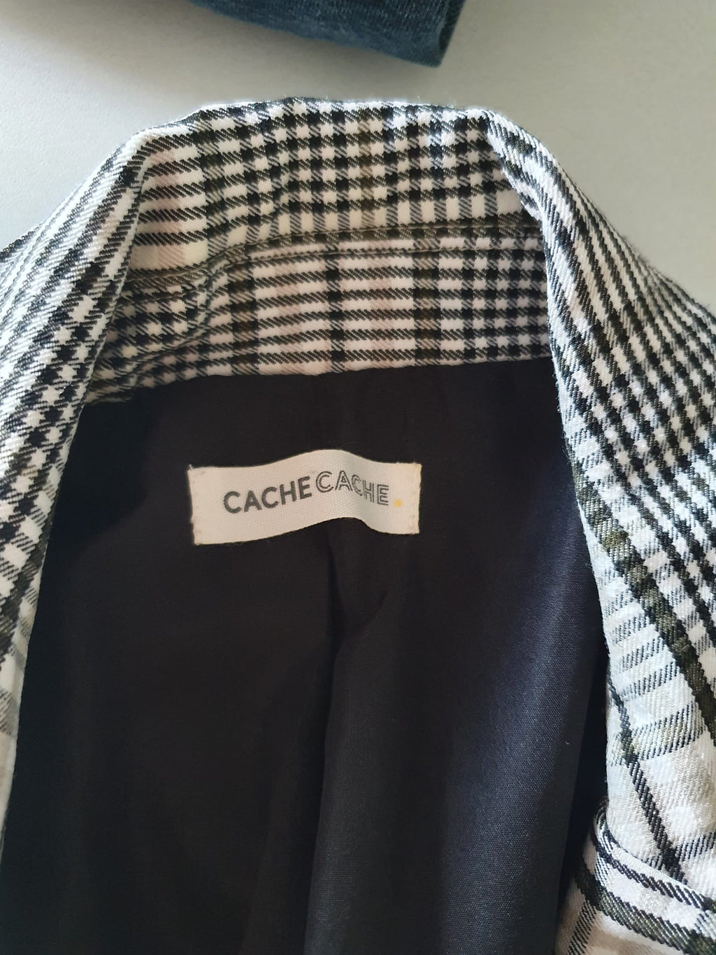 Veste Blazer Femme à Carreaux Cache Cache - Taille 36 (S)