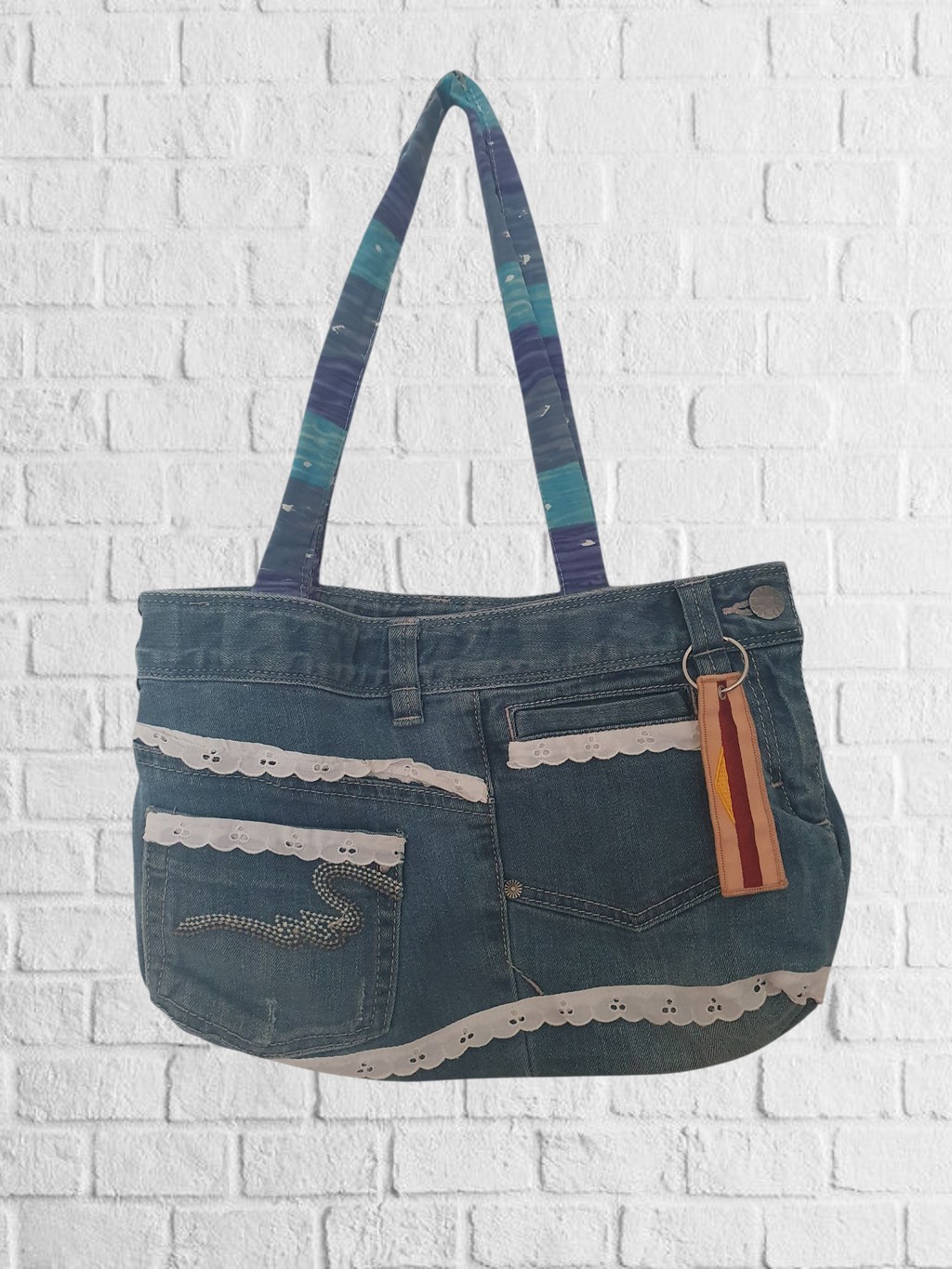 Sac à main en jeans
