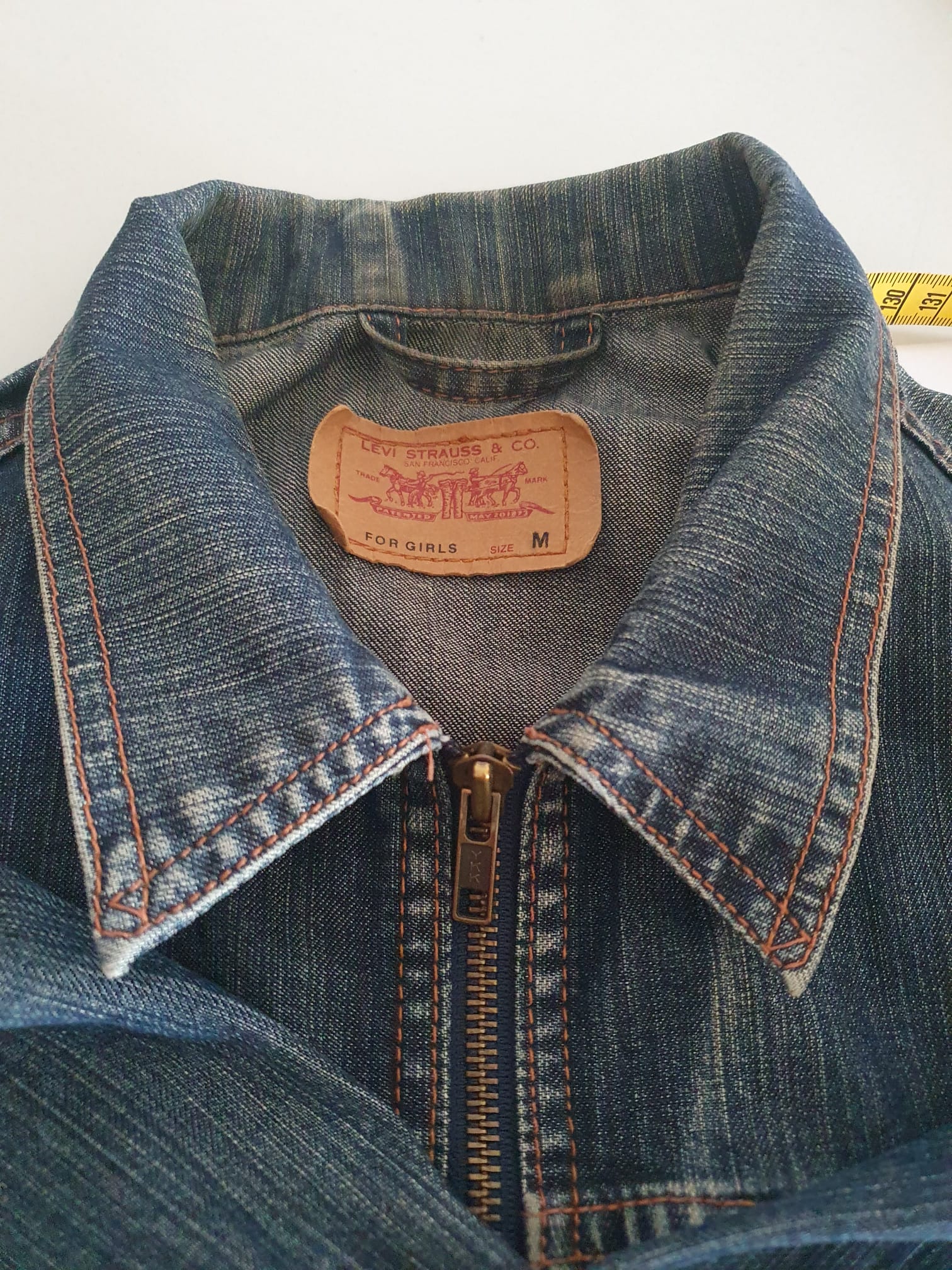 Veste Levi’s Vintage 73590 "For Girls" – Édition 2002 – Trucker Jacket Patinée- T38