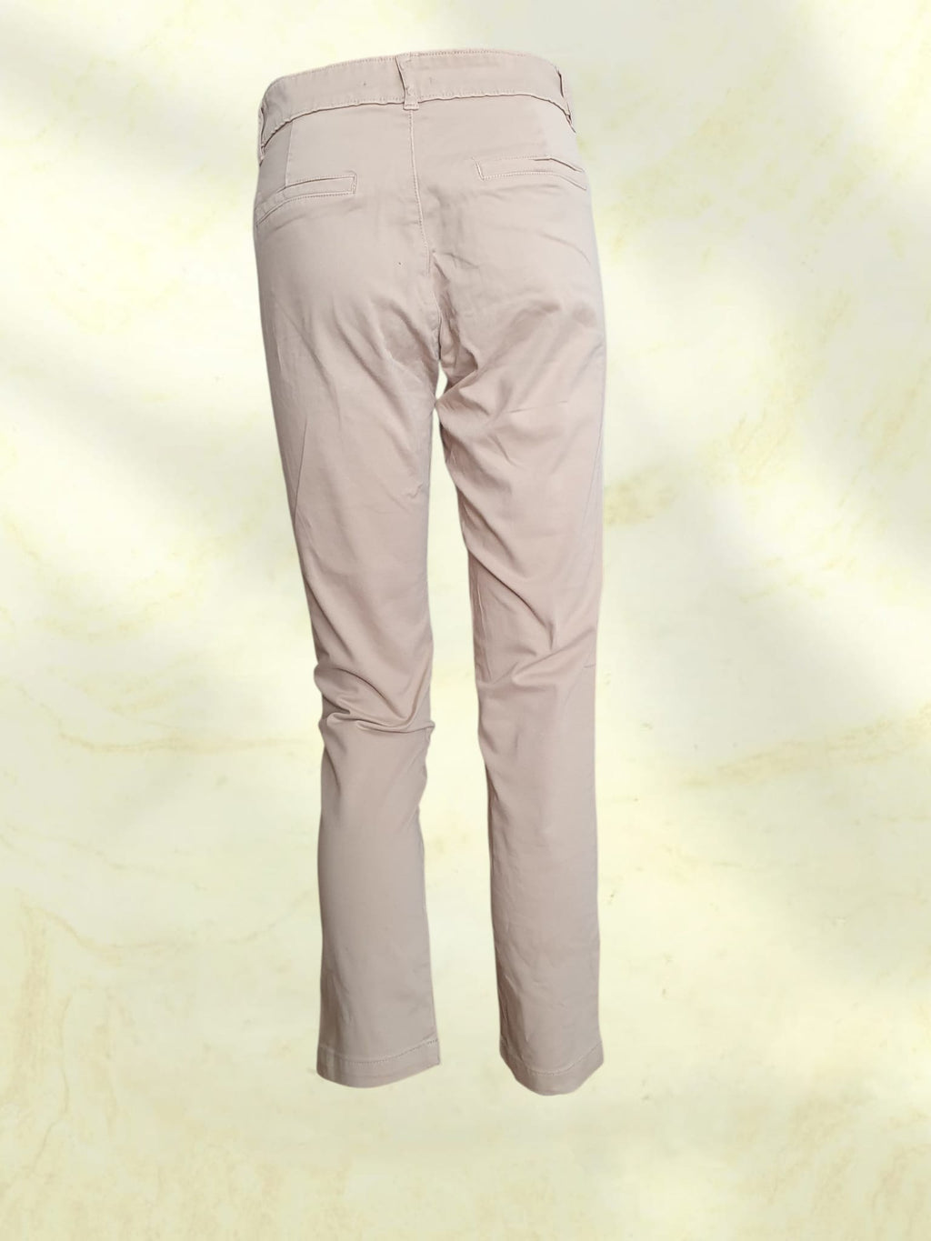 Pantalon Chino Femme Beige "Le Phare de la Baleine" - Taille 36 (FR) -