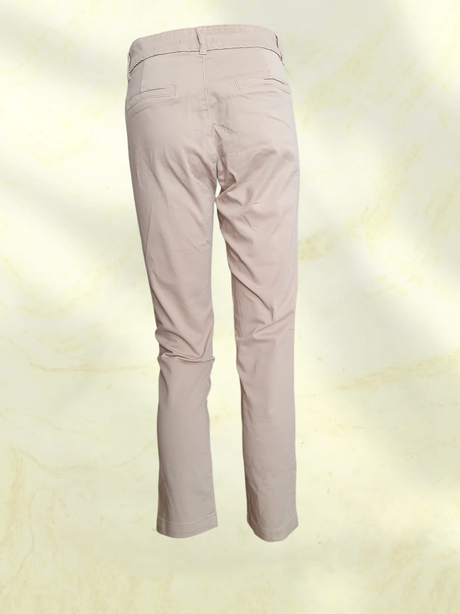 Pantalon Chino Femme Beige "Le Phare de la Baleine" - Taille 36 (FR) -