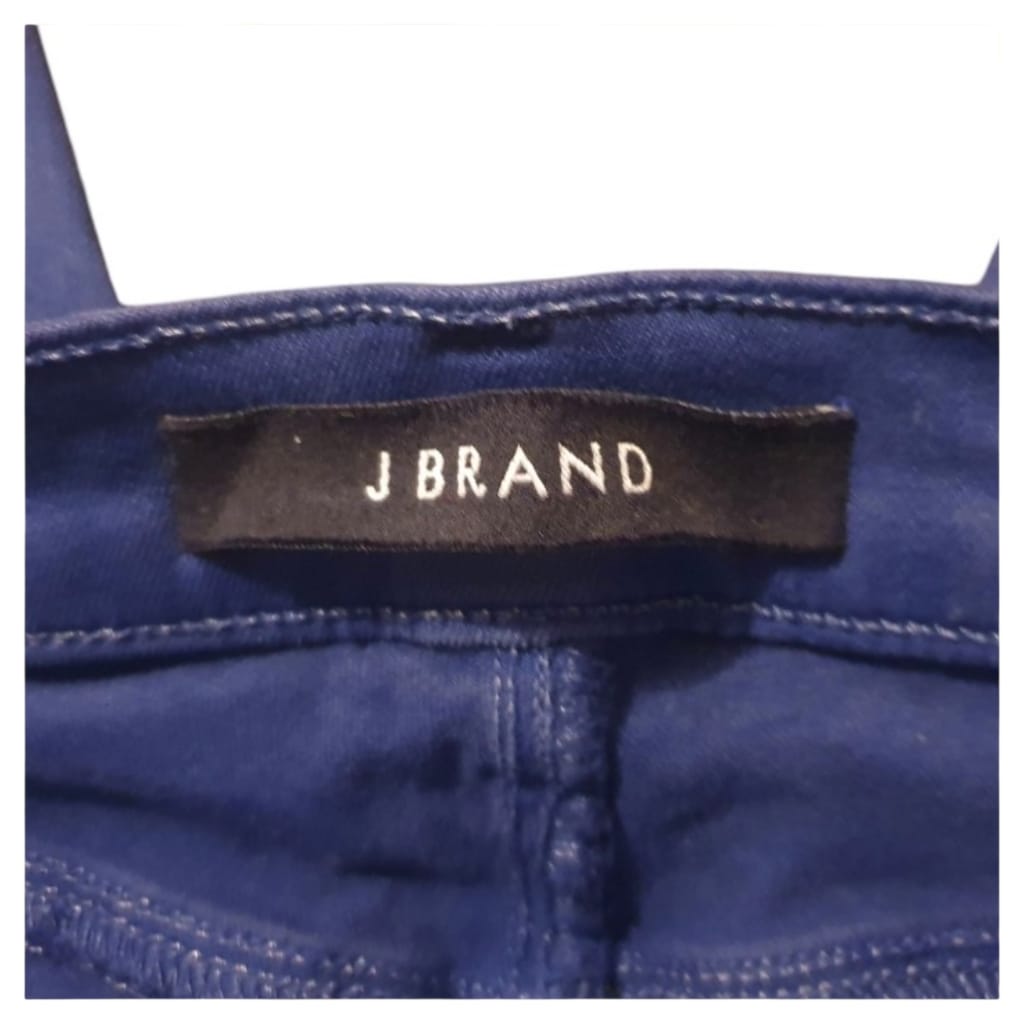 💎 Jeans J Brand "Rail" Luxury Indigo- Made in USA - T38