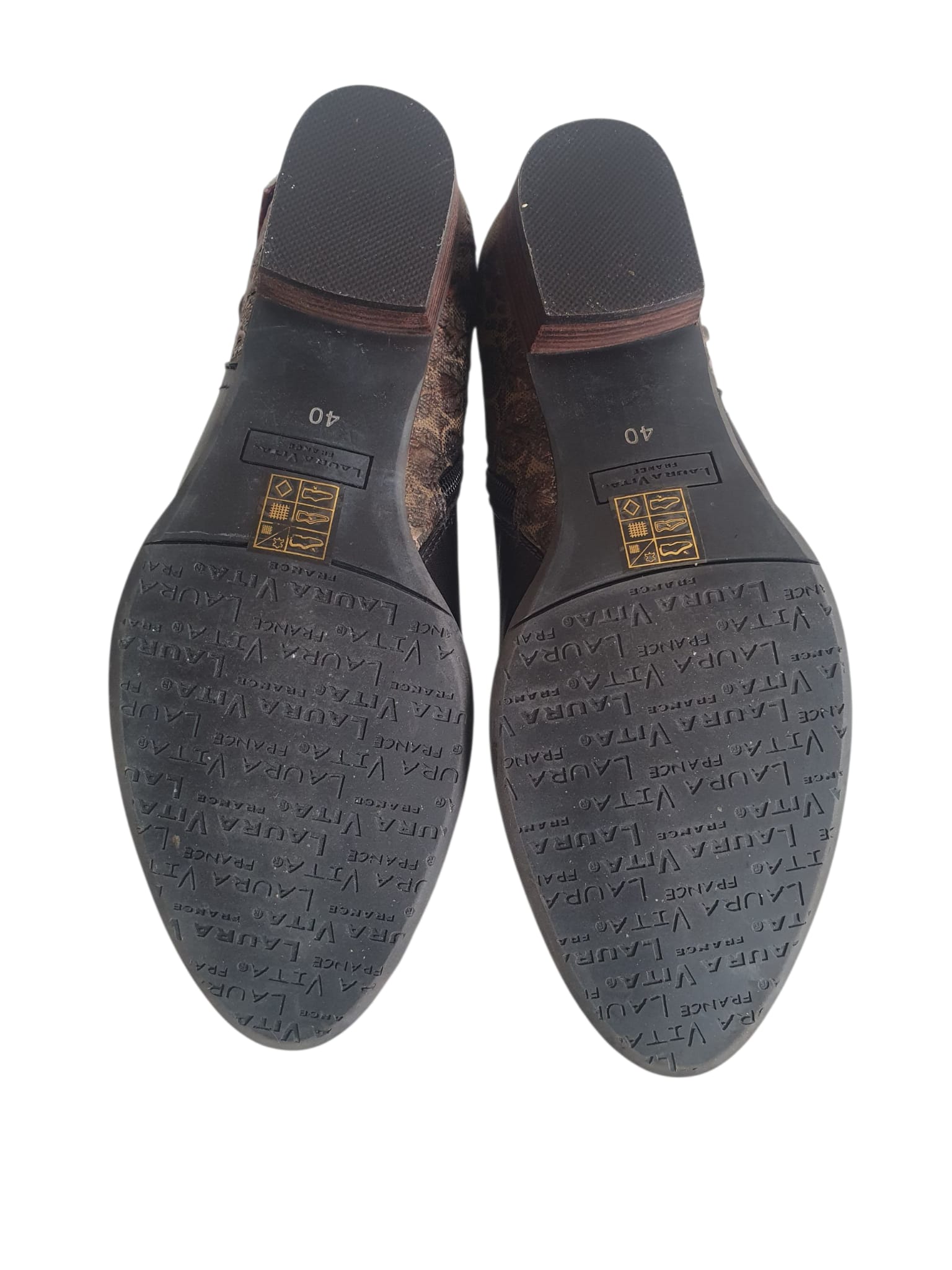 Bottines en cuir Laura Vita- Style Original & Confort Arty