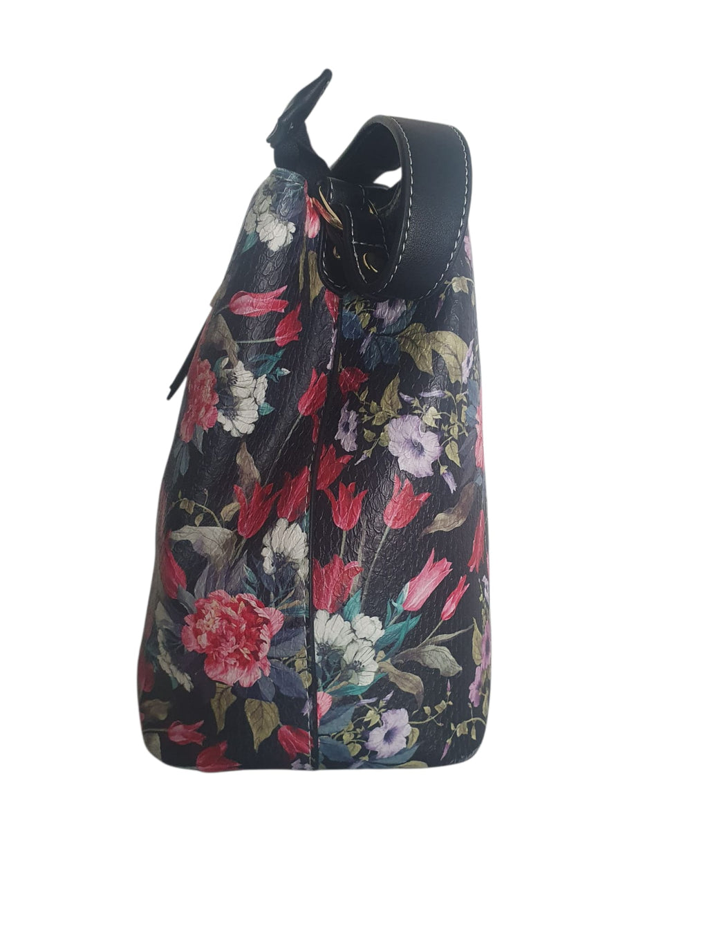 🌸 Sac à Main Laura Vita- Élégance Florale & Cuir Travaillé