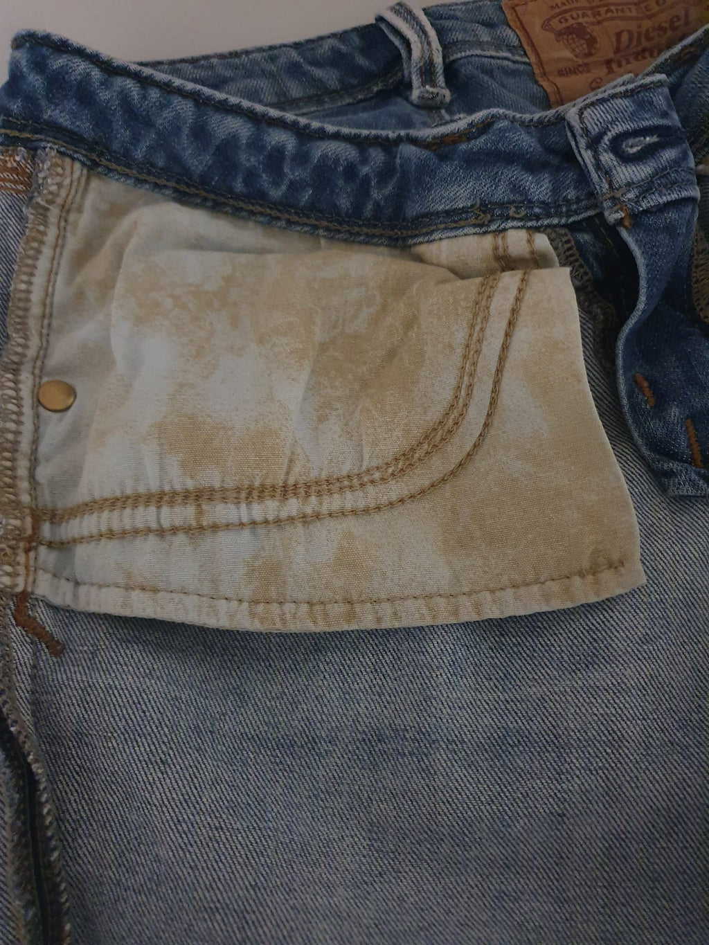 💎 Jean Diesel "Hevy J" – Archive Vintage Y2K – Denim Premium - 12 ans