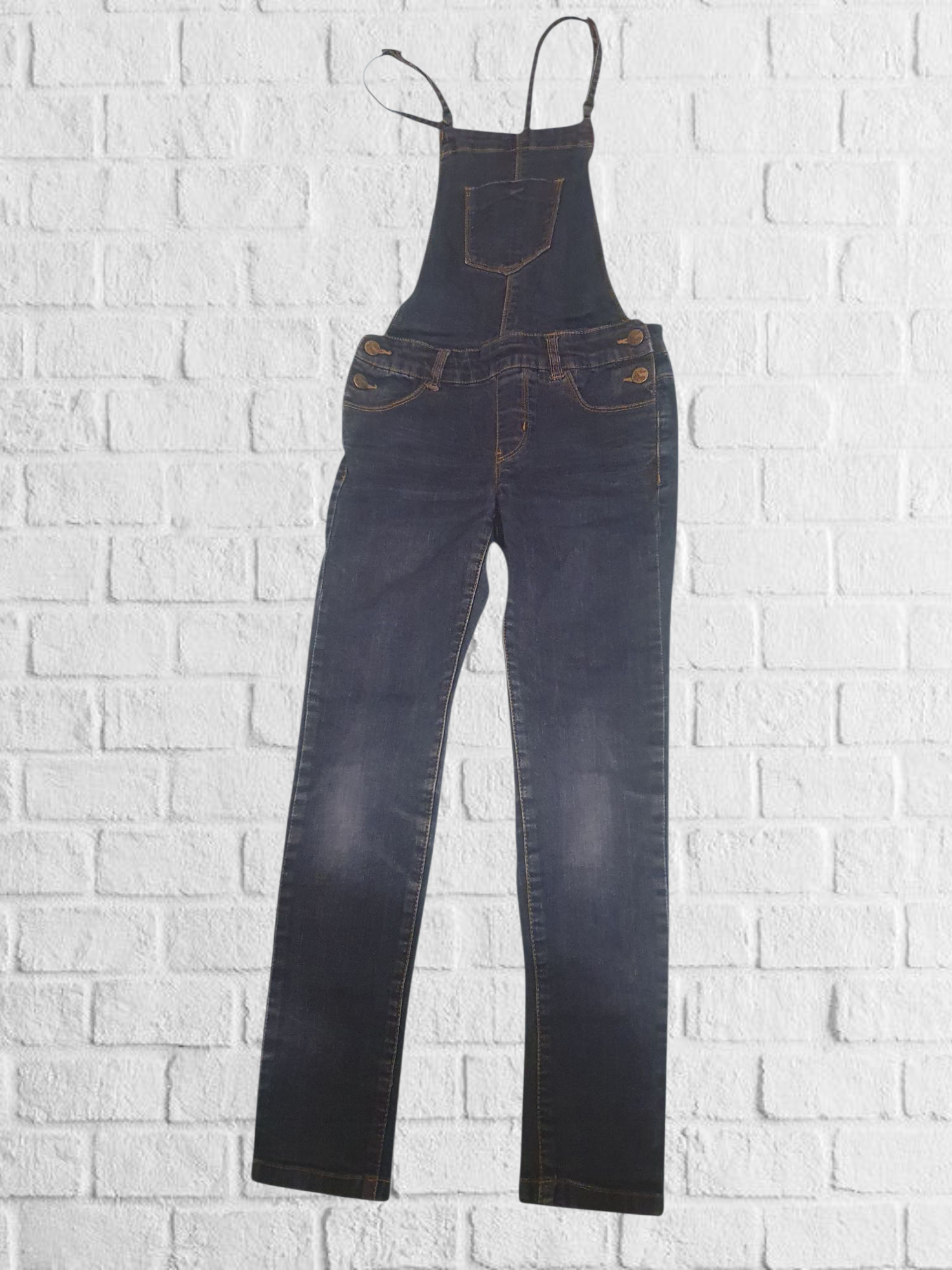 Salopette en jeans,  10 ans