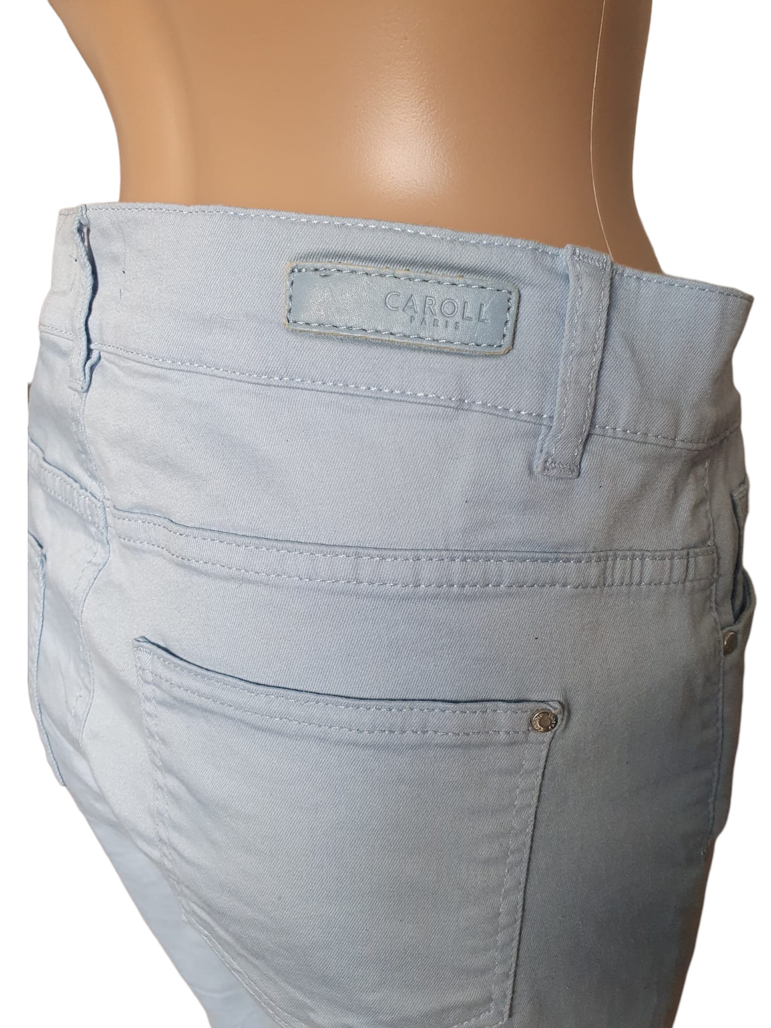 L'Indispensable Pantalon Pastel Caroll – Chic, Stretch & Vitaminé T40