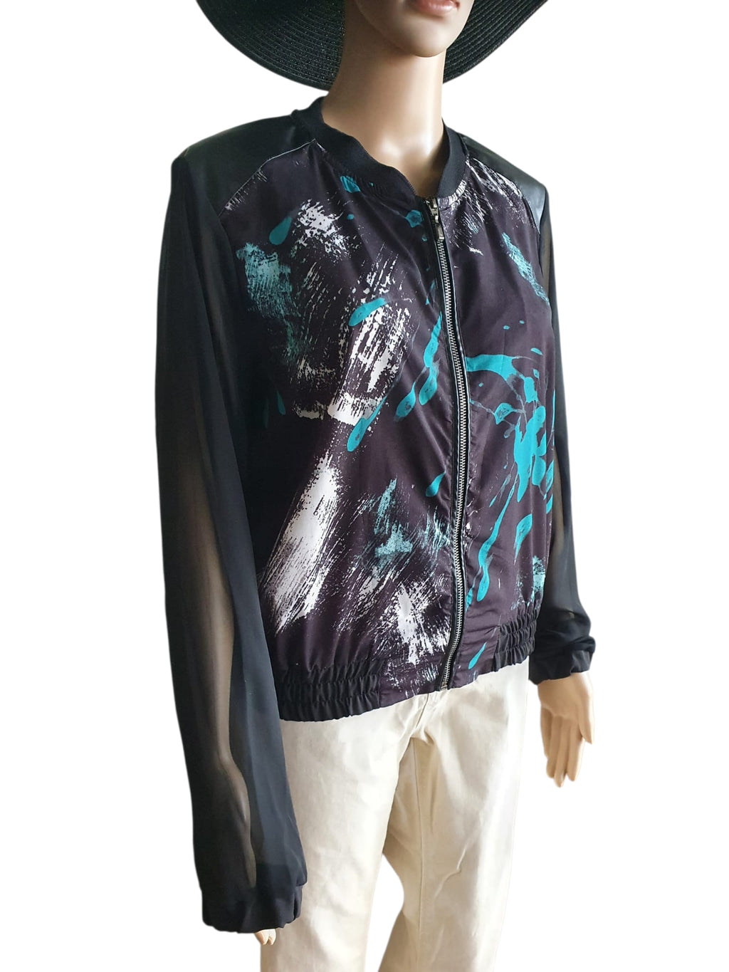 Veste Bomber Chic Bimatière - Julie Guerlande - Taille 40