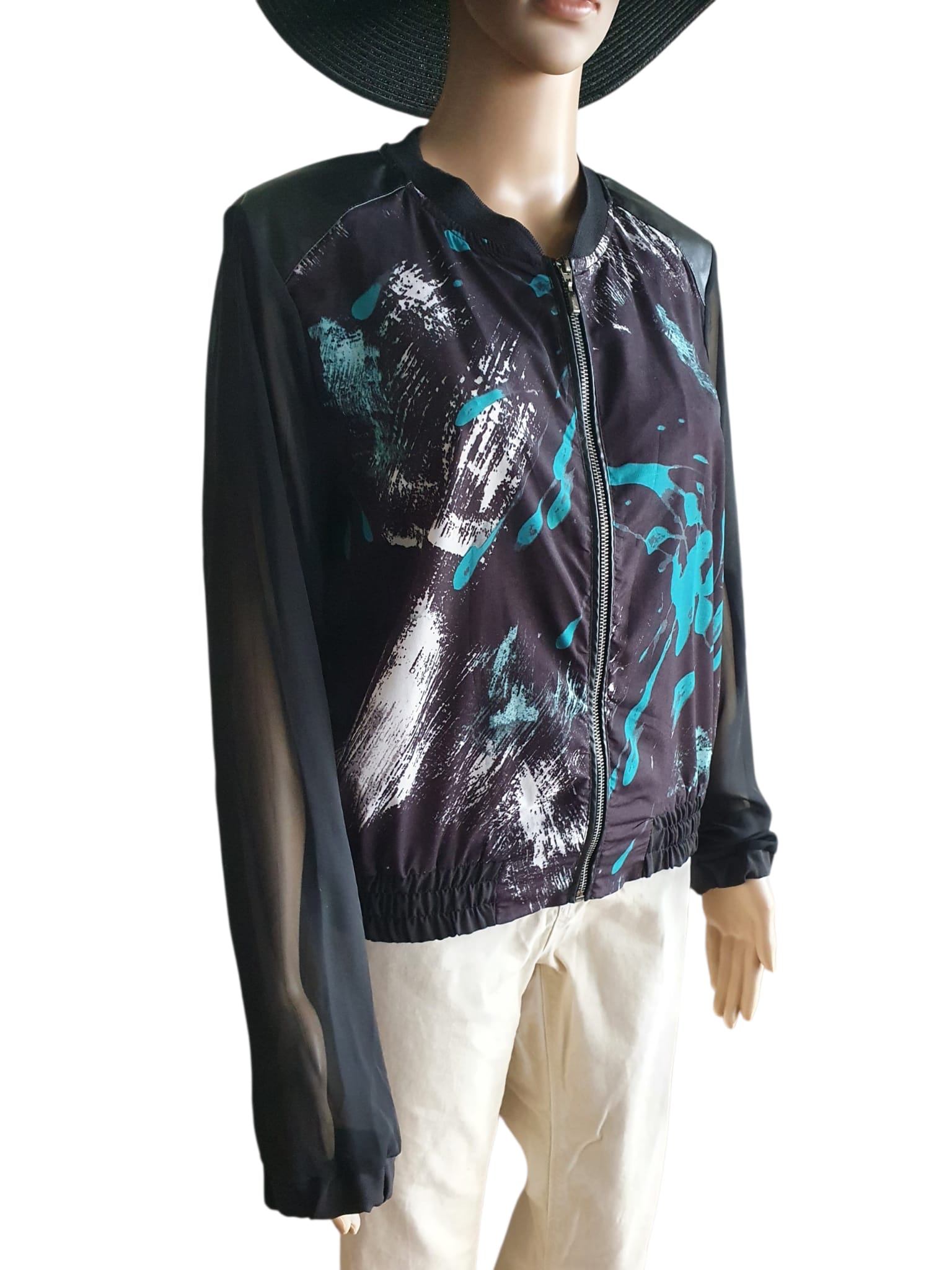 Veste Bomber Chic Bimatière - Julie Guerlande - Taille 40