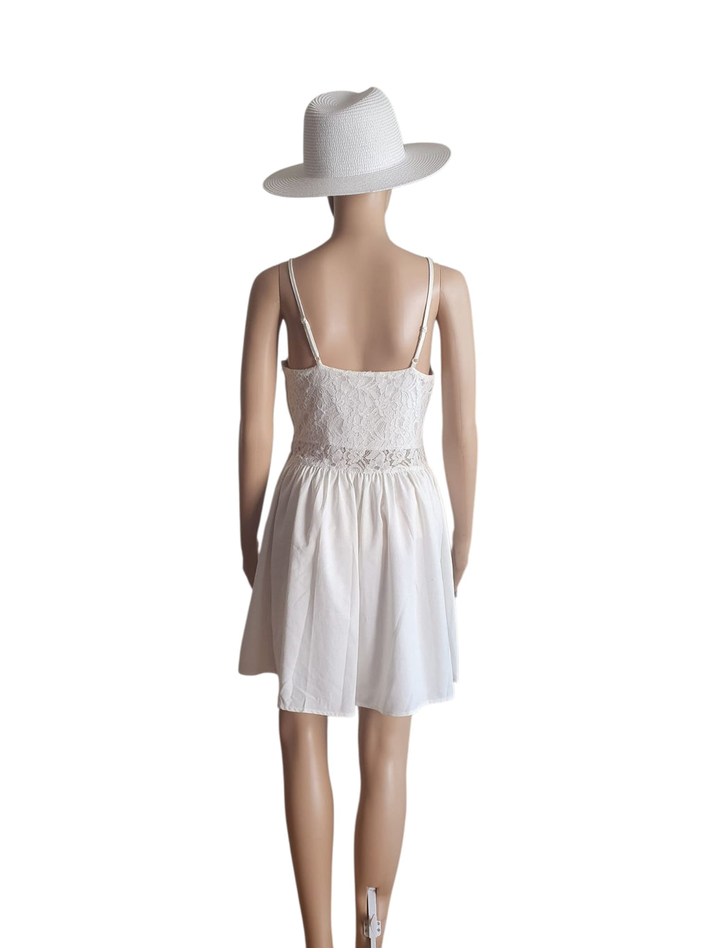 La Robe "Escale Bohème"- Caméléon- Blanche & Dentelle T38