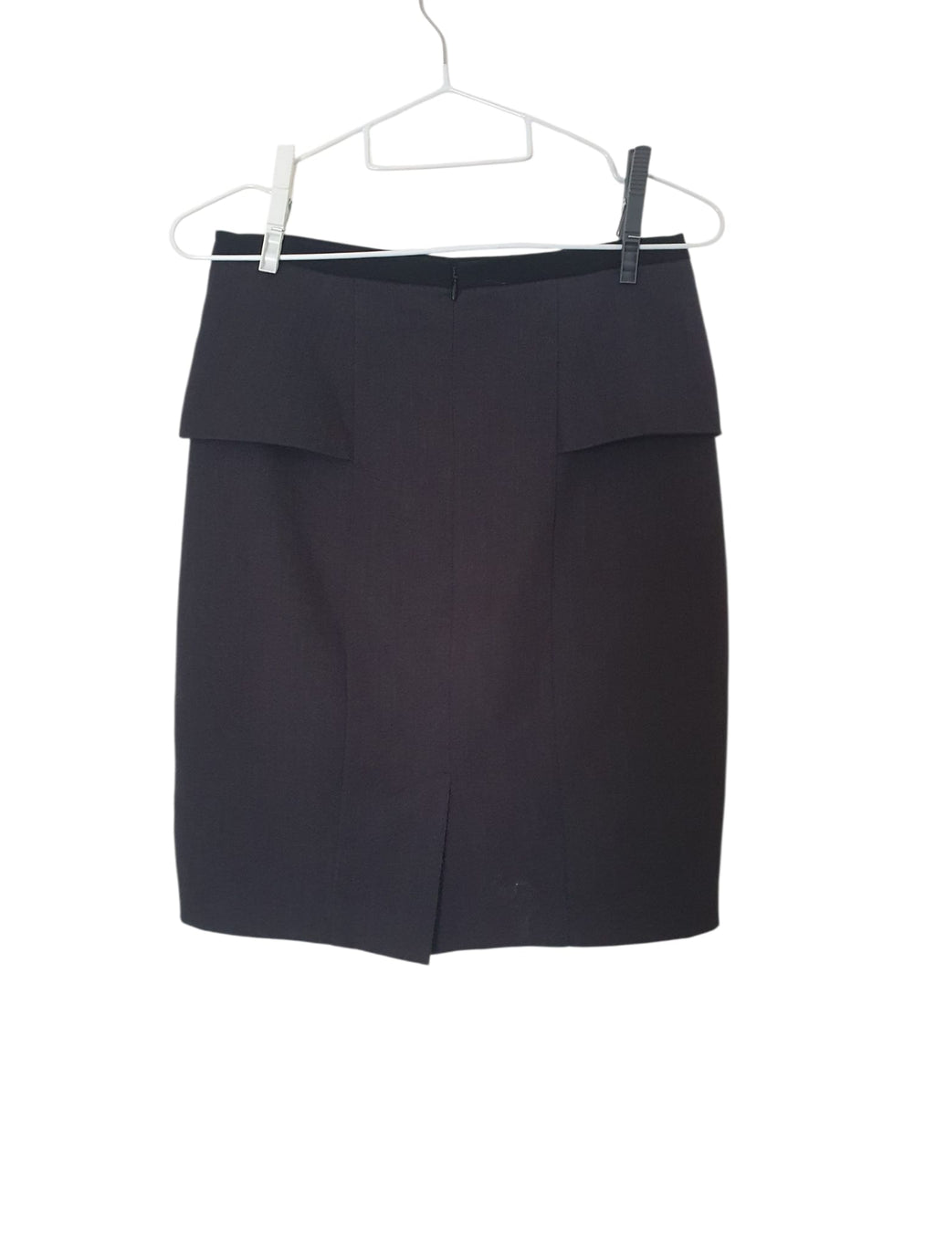 Jupe Crayon Grise Structurée.  Taille 34