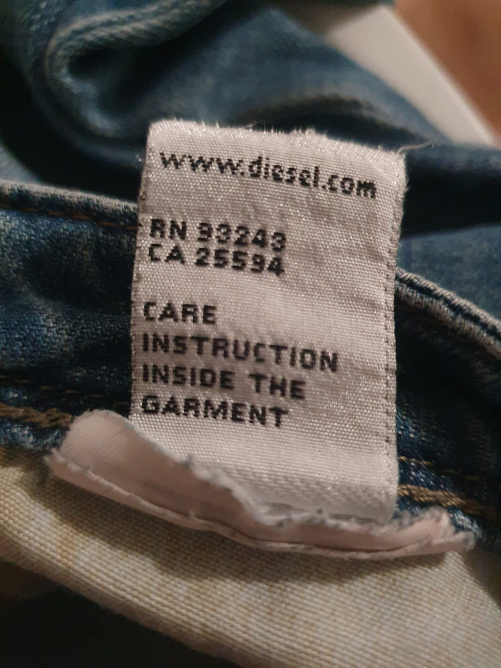 💎 Jean Diesel "Hevy J" – Archive Vintage Y2K – Denim Premium - 12 ans