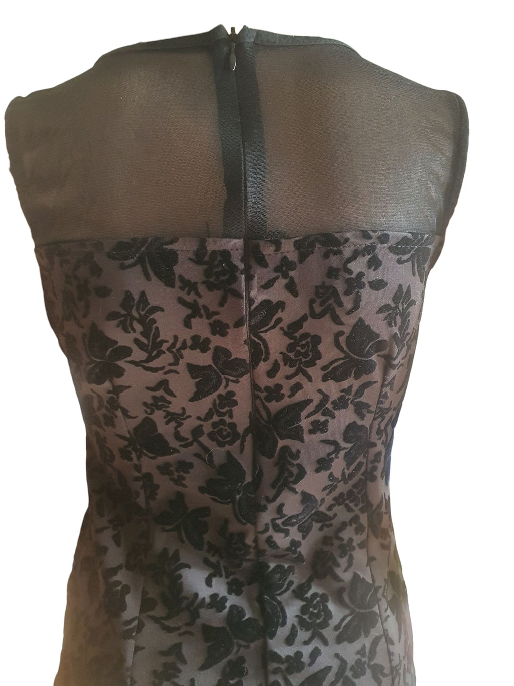 🇮🇹 Petite Robe Noire de Soirée – Chic & Romantique – Made in Italy- Taille 38