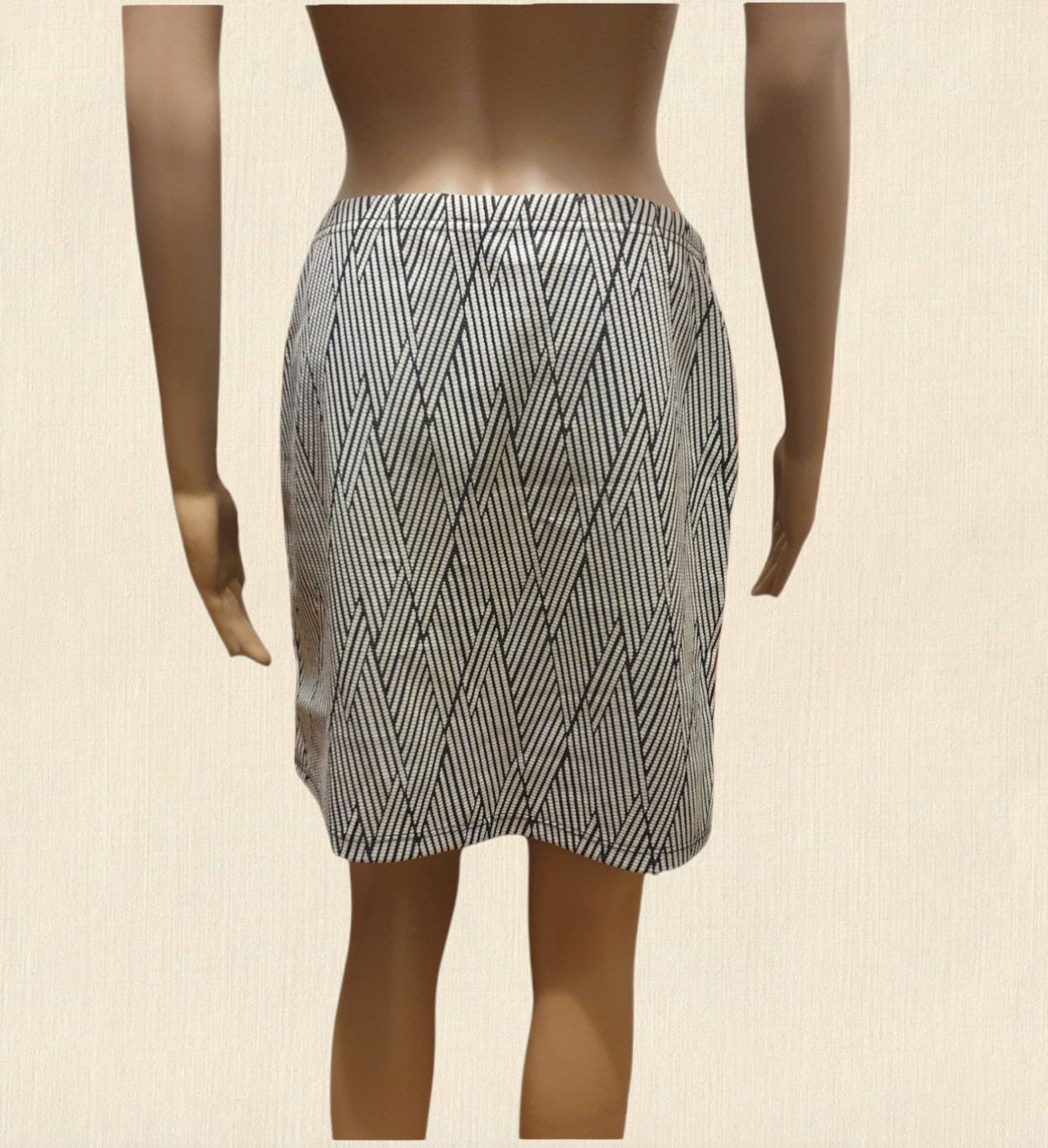 Jupe Portefeuille Graphique- In Extenso- Taille 38 (M)