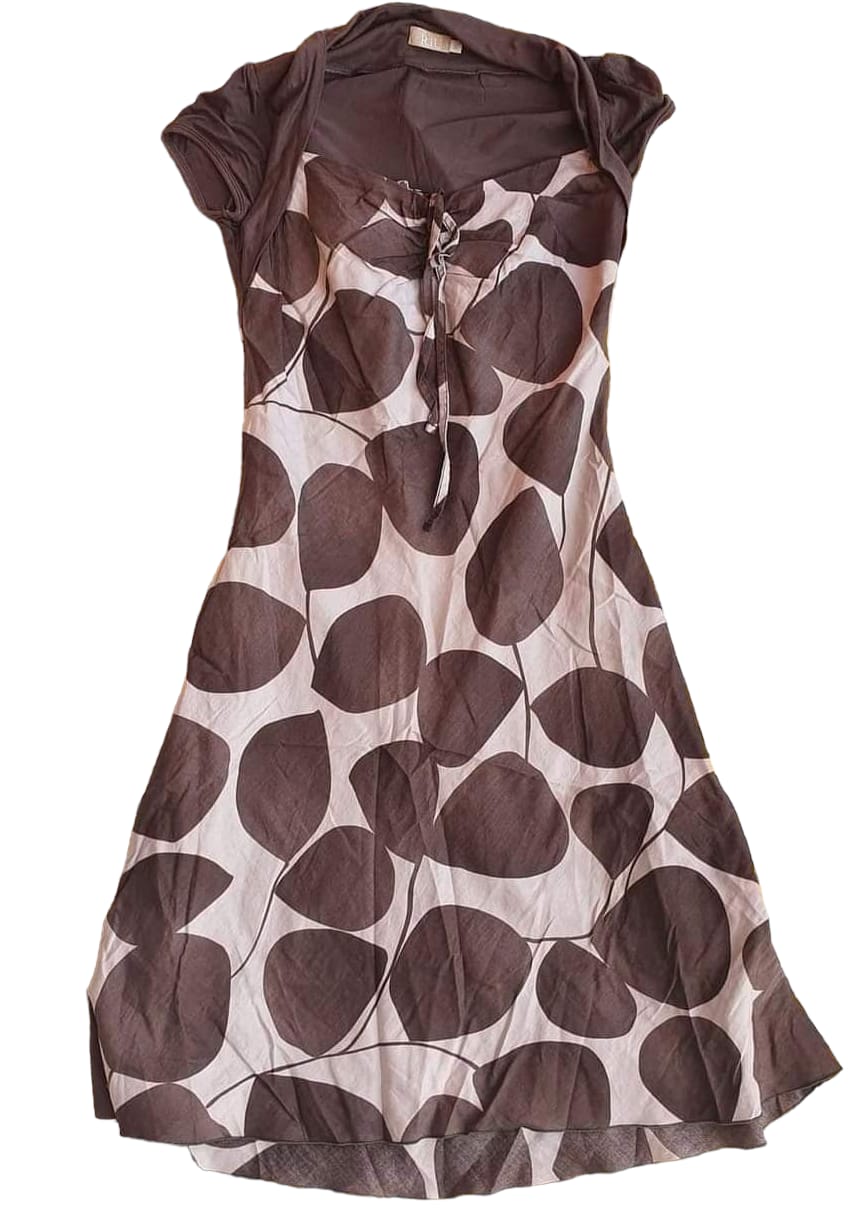 Robe d'été Jacqueline Riu- Imprimé Nature & Coupe Féminine.