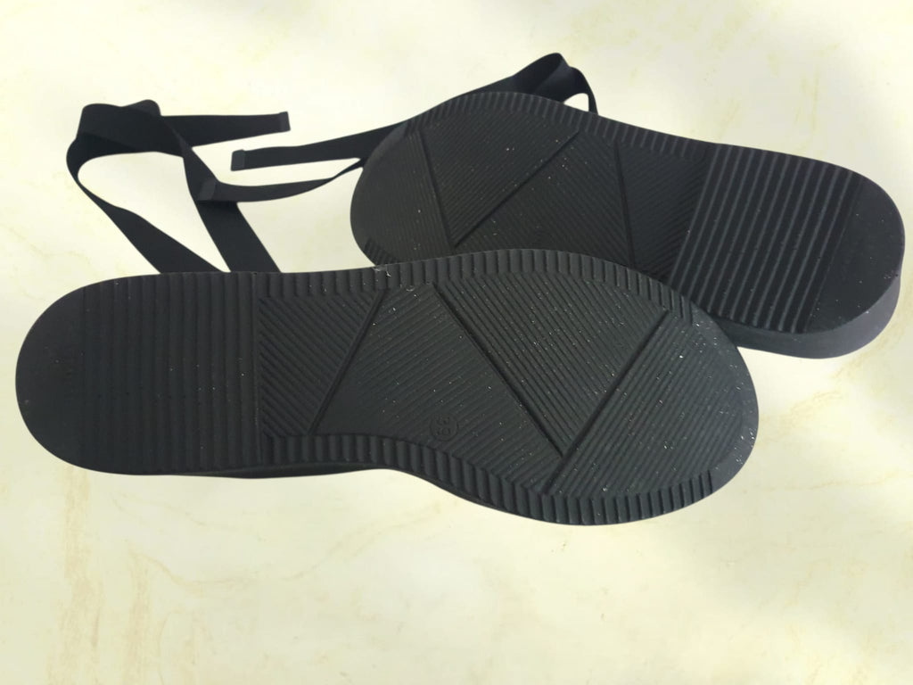 🎨 Sandales Plateformes "Arty" Papucei – Cuir Marbré & Rubans à Nouer P40