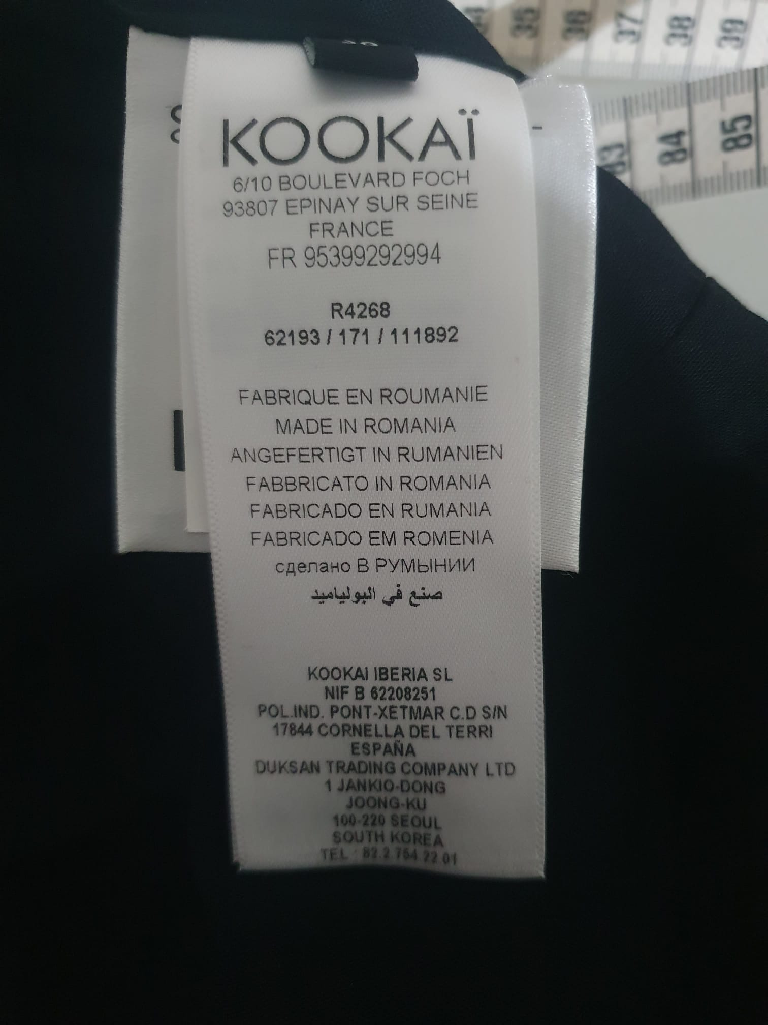 Robe Fourreau en Dentelle Bleu Marine KOOKAÏ – Chic & Cérémonie – Taille 38