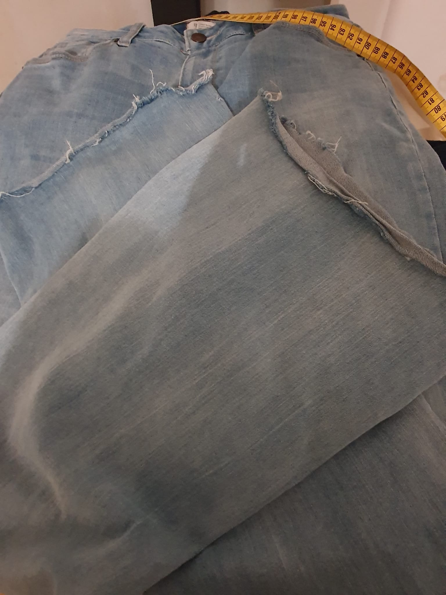 Jeans Forever 21 - Coupe Flare "Raw Edge" (Style Années 70/Y2K)