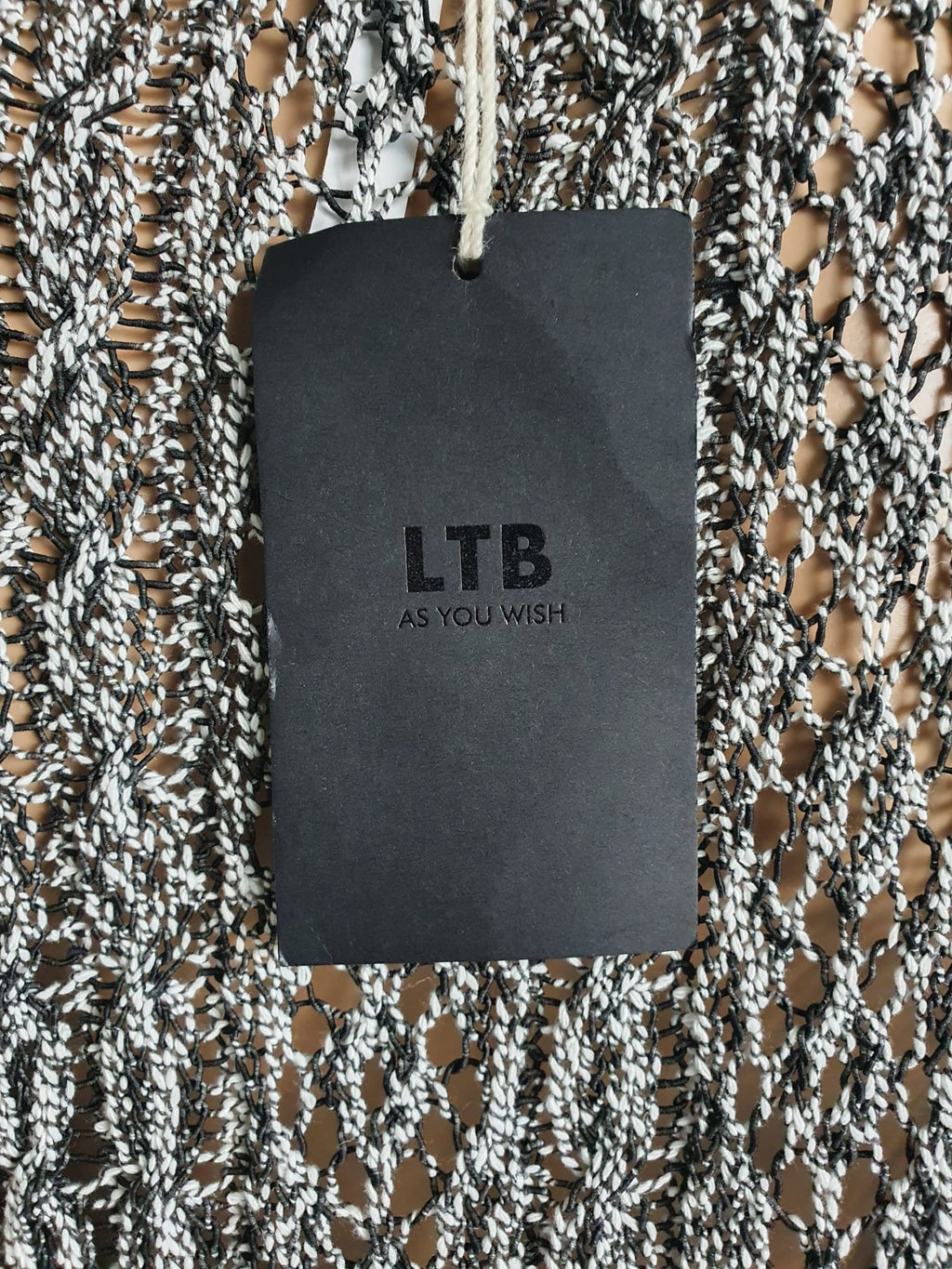 Gilet Long Maille Ajourée- Style Bohème-chic- Neuf T34