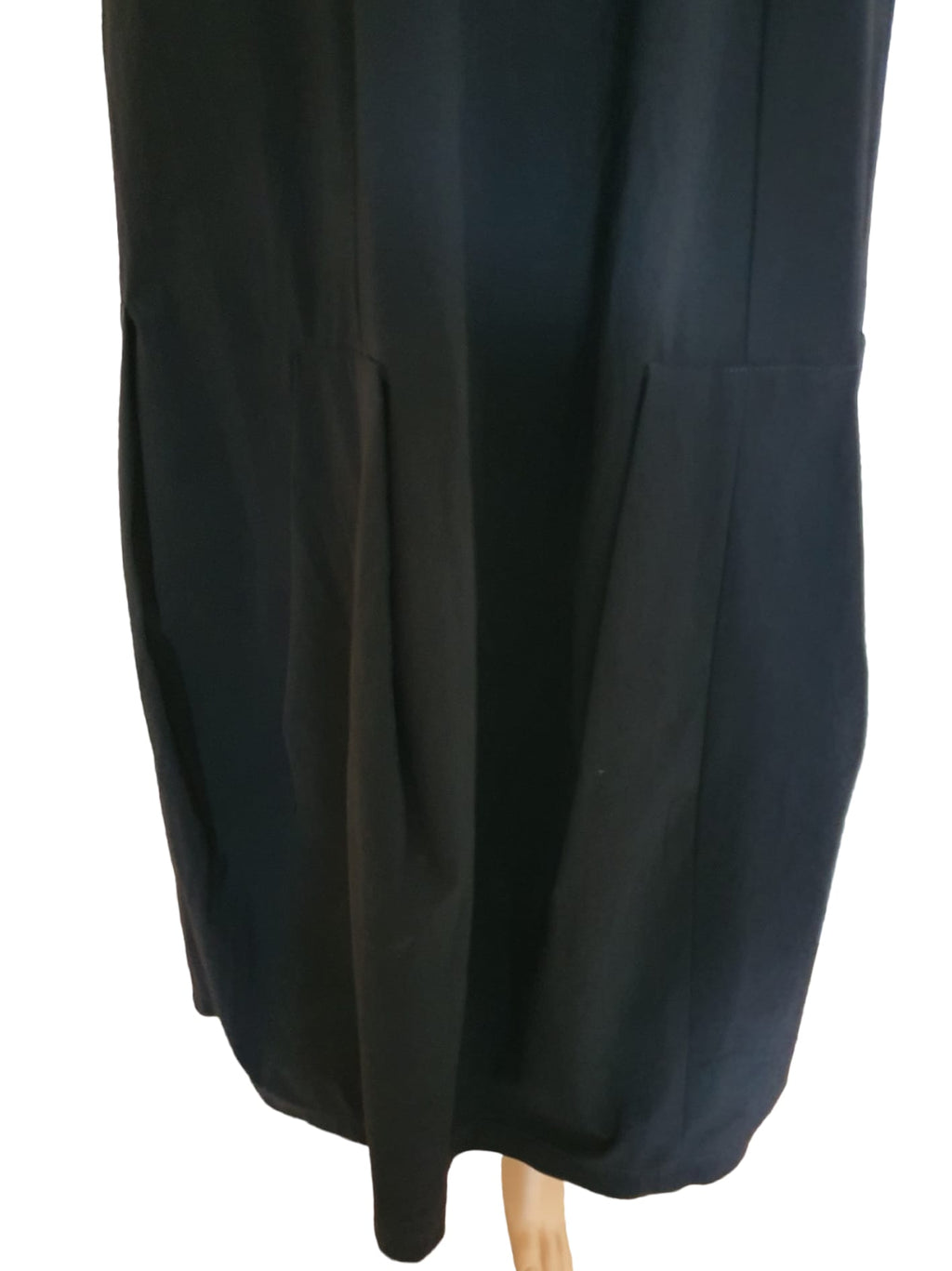 Élégante Robe Longue Noire Hugan'co- Taille 40