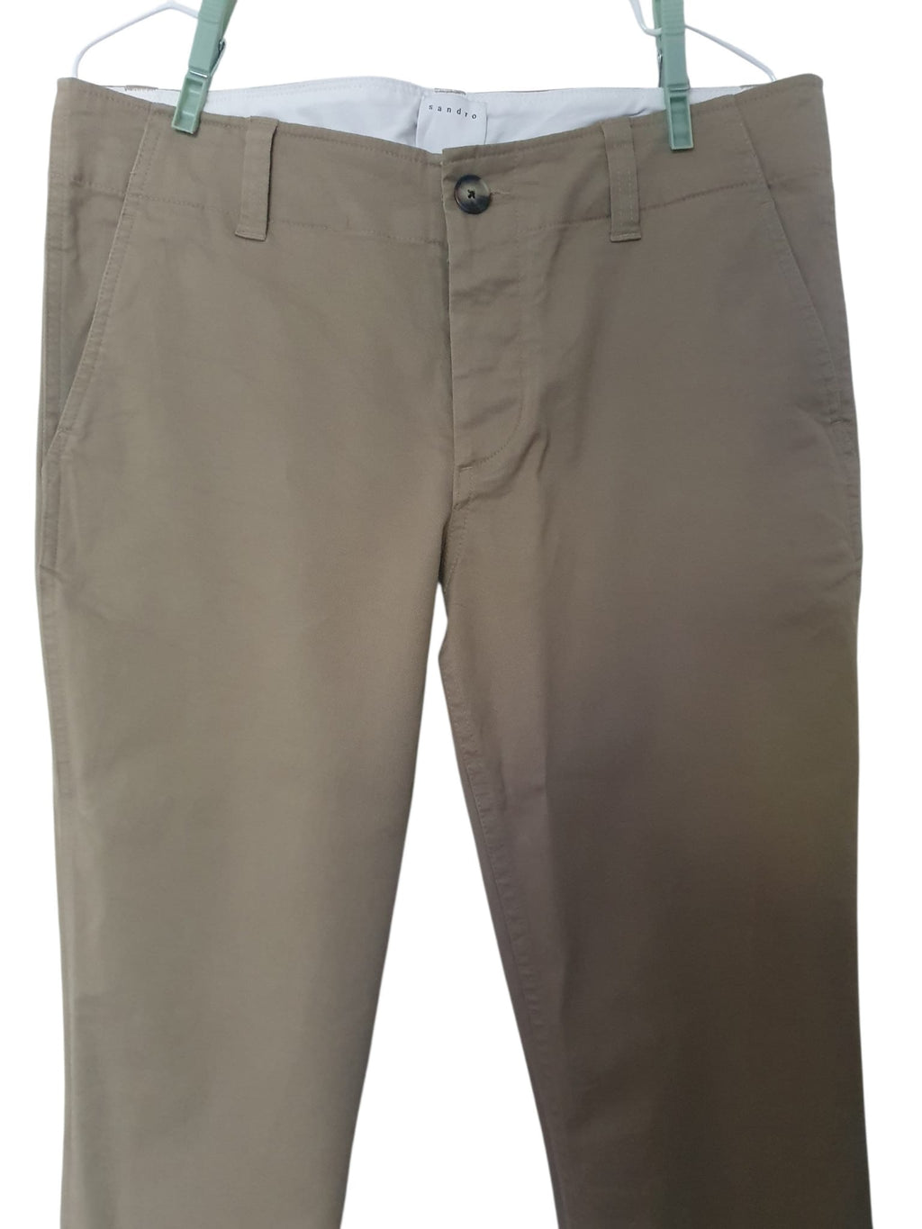 Pantalon Chino Sandro Paris – Kaki / Beige Taupe – XXL