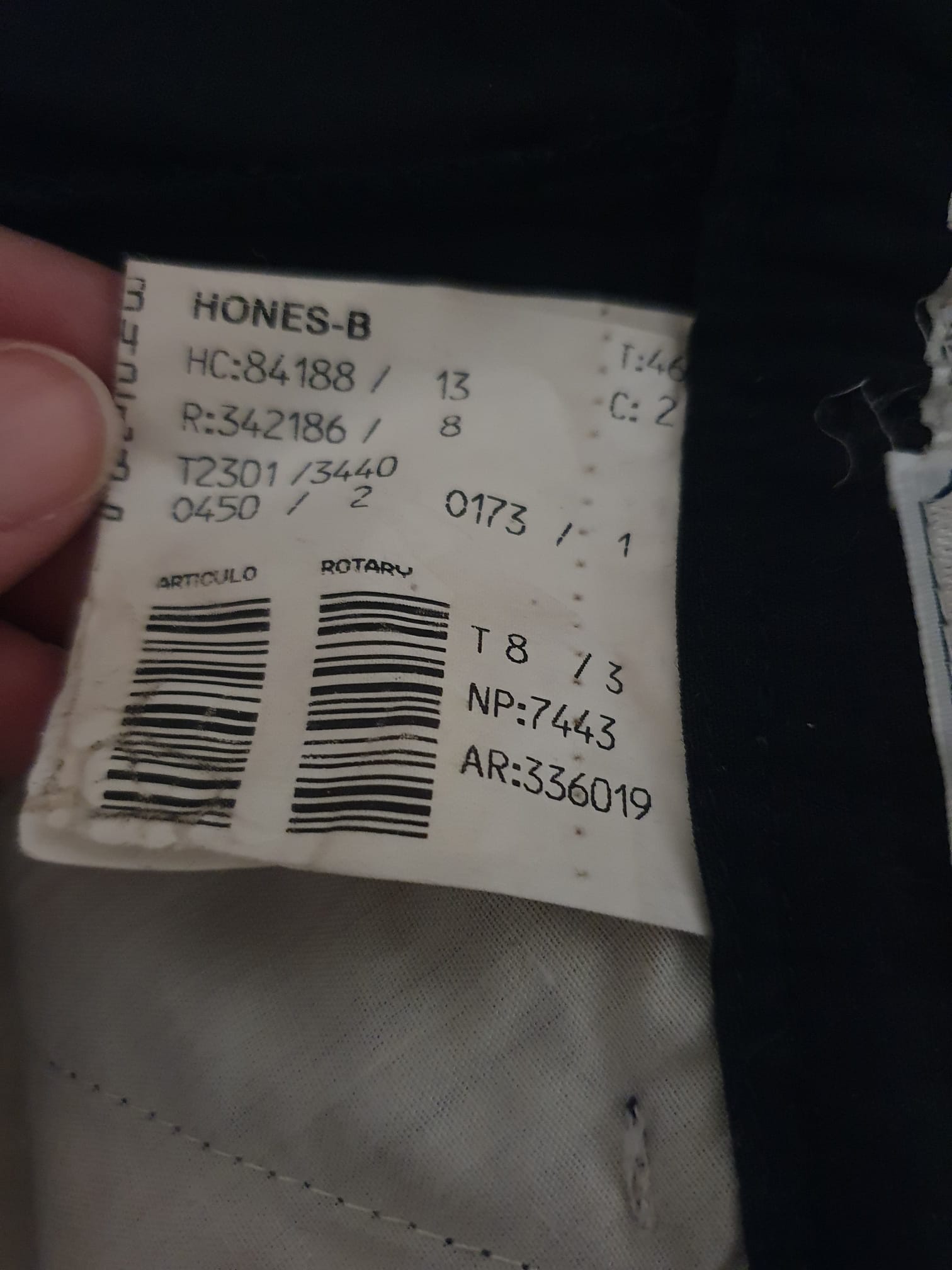 Pantalon Vintage Burberrys of London – Édition Boutique Tieco – Marine & Lin T38/40