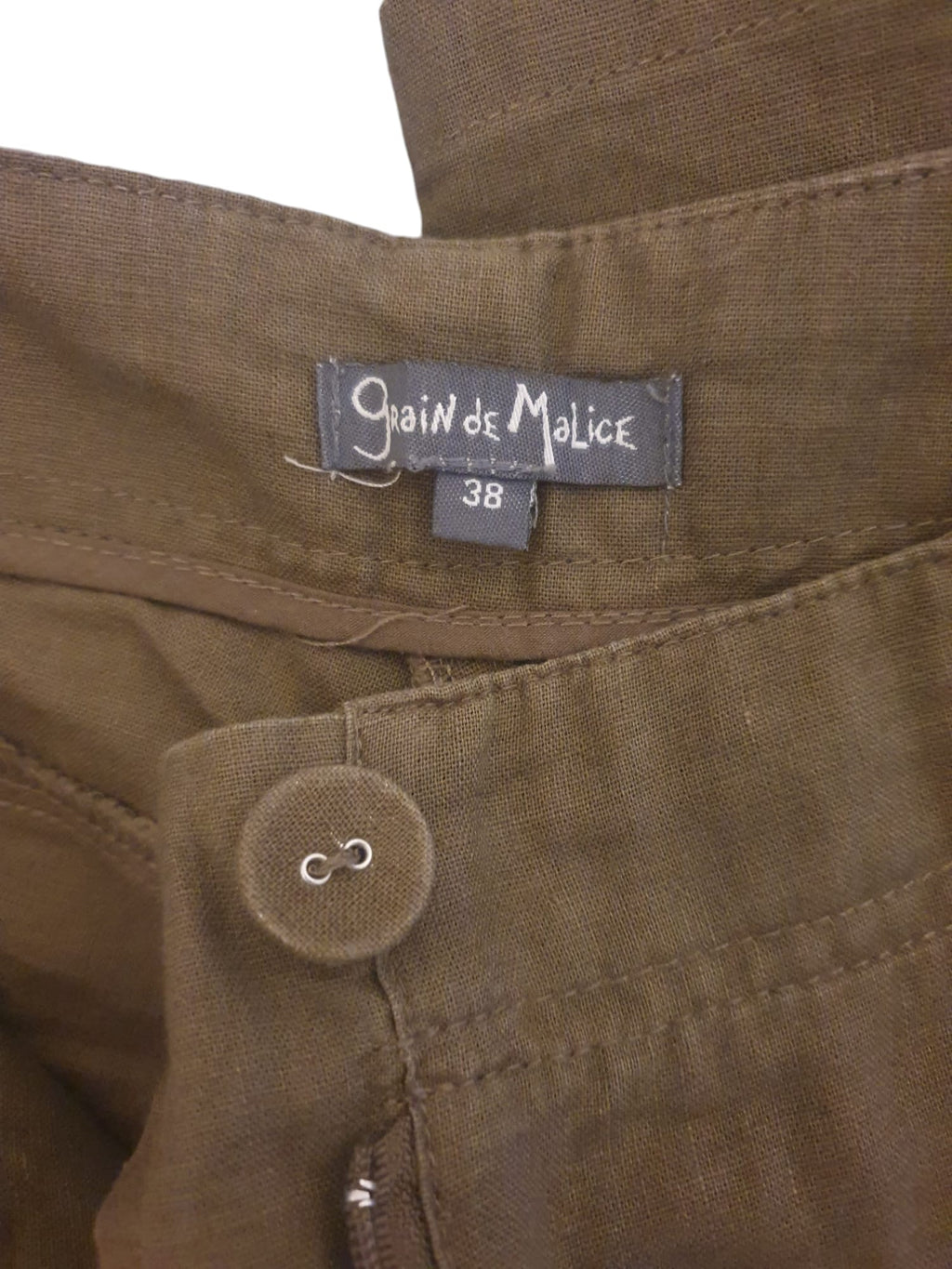 Pantacourt Grain de Malice Taille 38