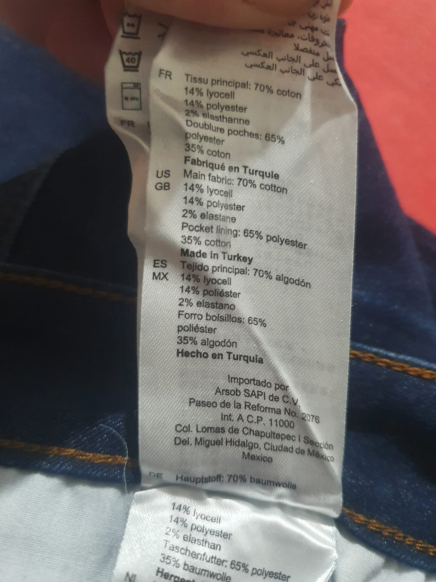 Jeans Slim Sandro Paris Brut T36 / 38