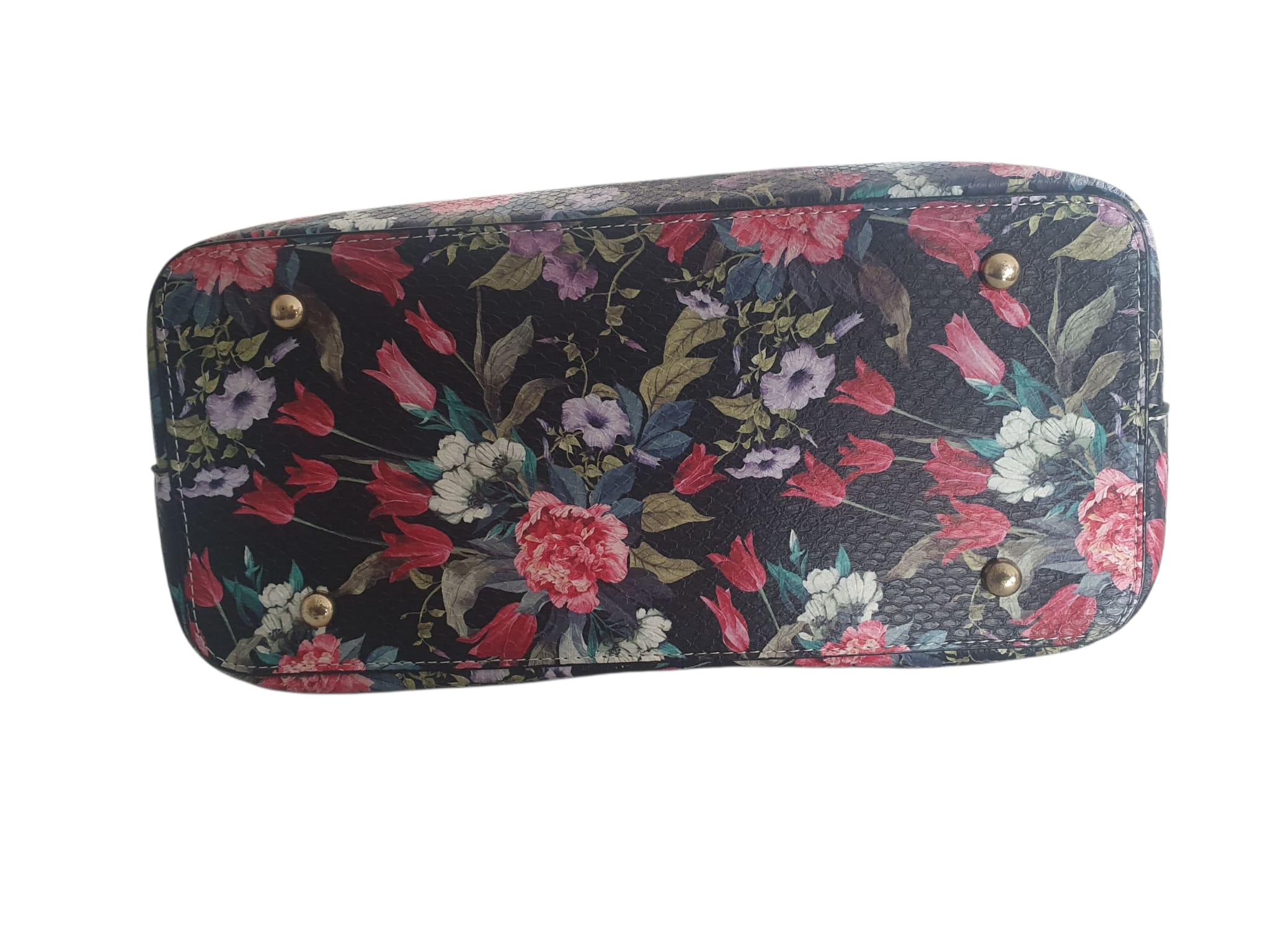 🌸 Sac à Main Laura Vita- Élégance Florale & Cuir Travaillé