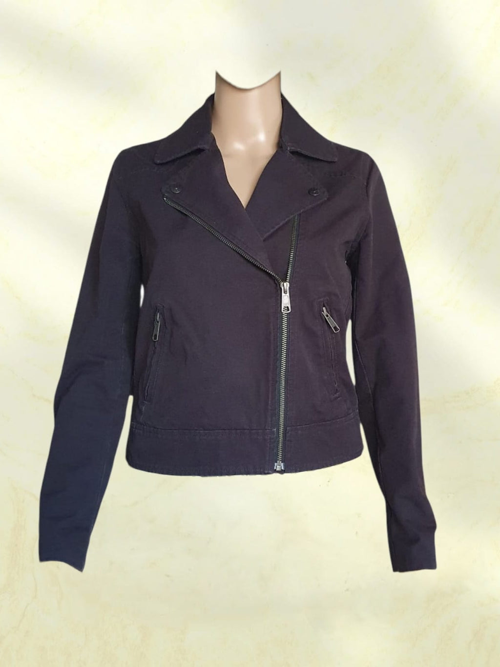 Veste Levi's Denim Noir - Coupe Trucker- 100% coton- T34 (XS)