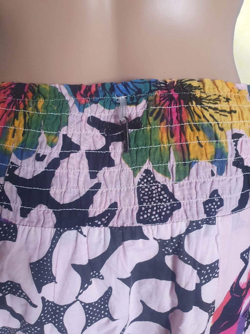 Jupe Fluide en Coton Imprimé Floral & Graphique - 101 Idées T38