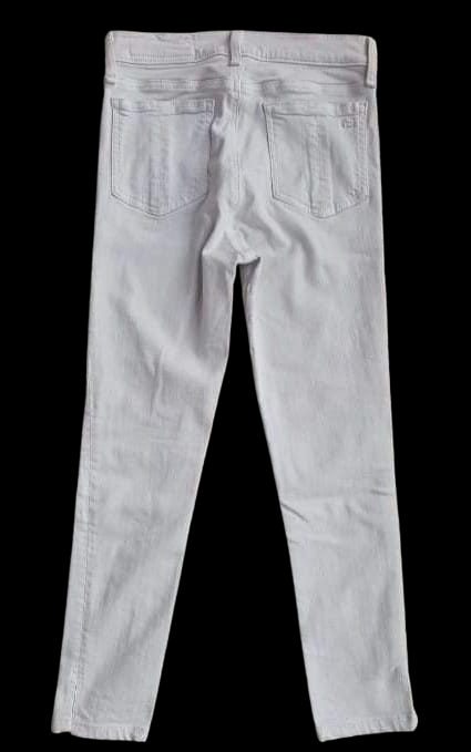 Jean Blanc Rag & Bone Coupe 7/8ème - Taille 34 (XS)