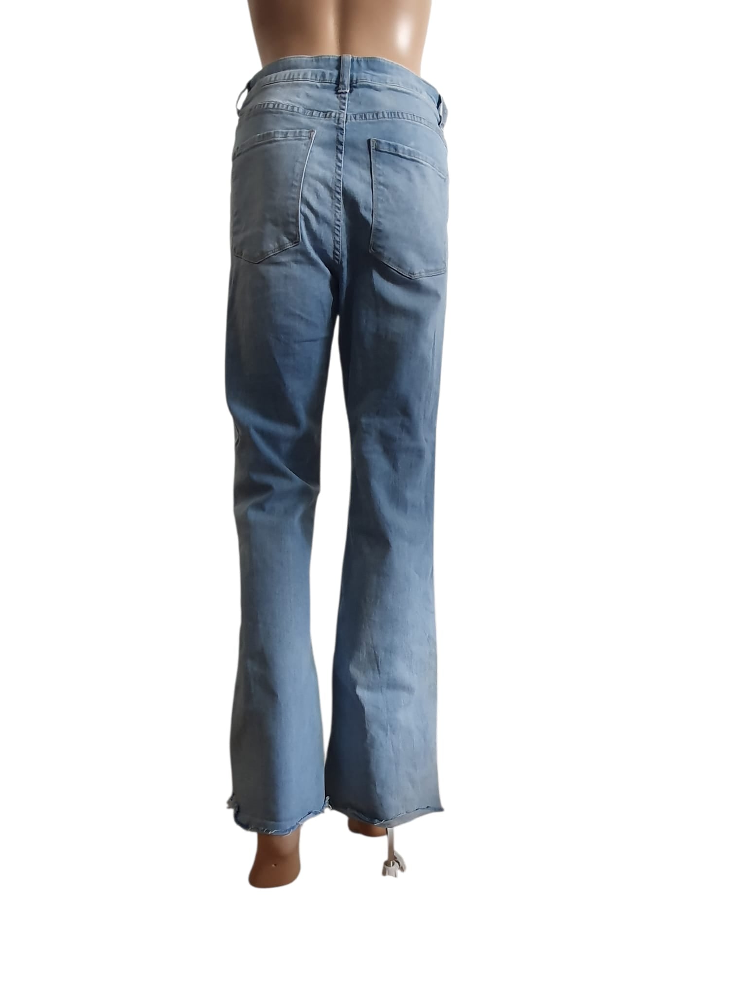 Jeans Forever 21 - Coupe Flare "Raw Edge" (Style Années 70/Y2K)