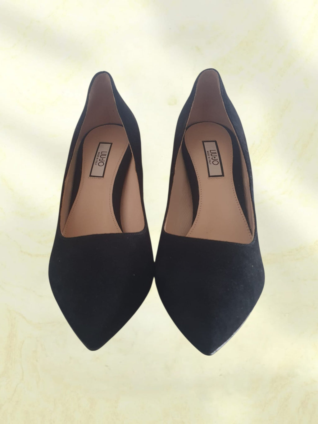 👠 Escarpins Liu Jo "Marilyn" en Daim Noir – Neufs avec Boîte- p39