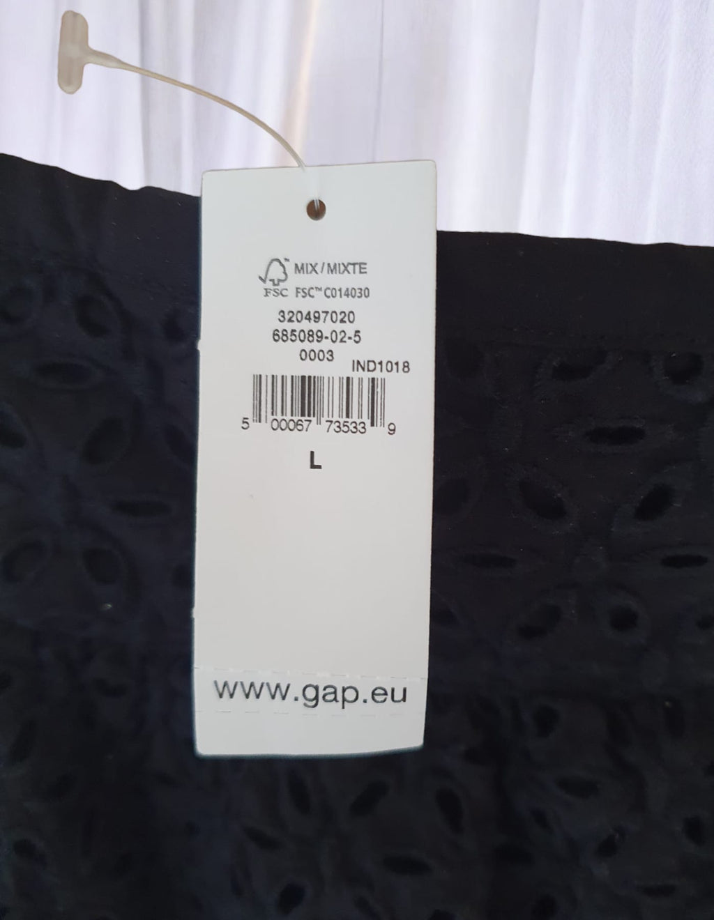 Robe dentelle Gap t40