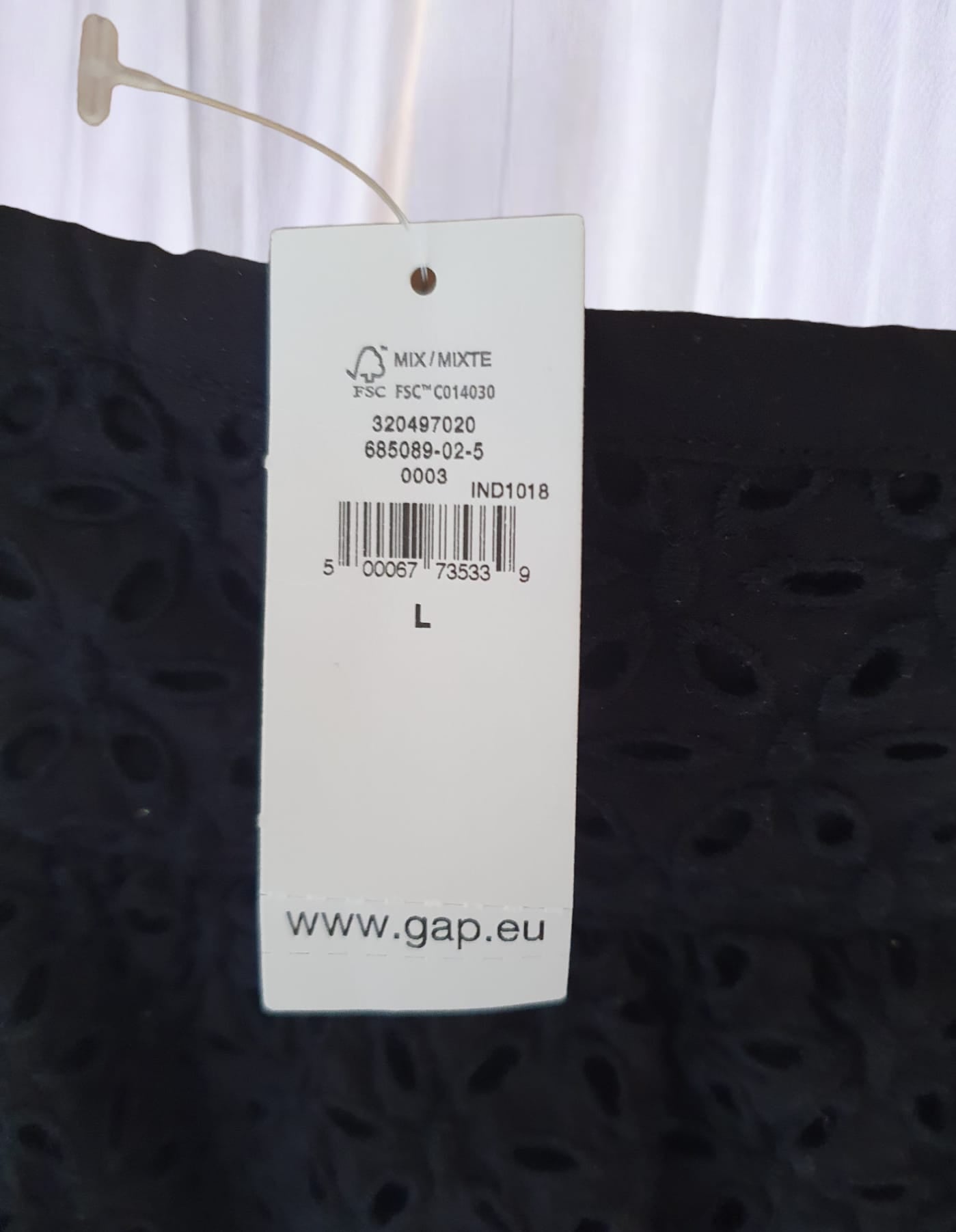 Robe dentelle Gap t40