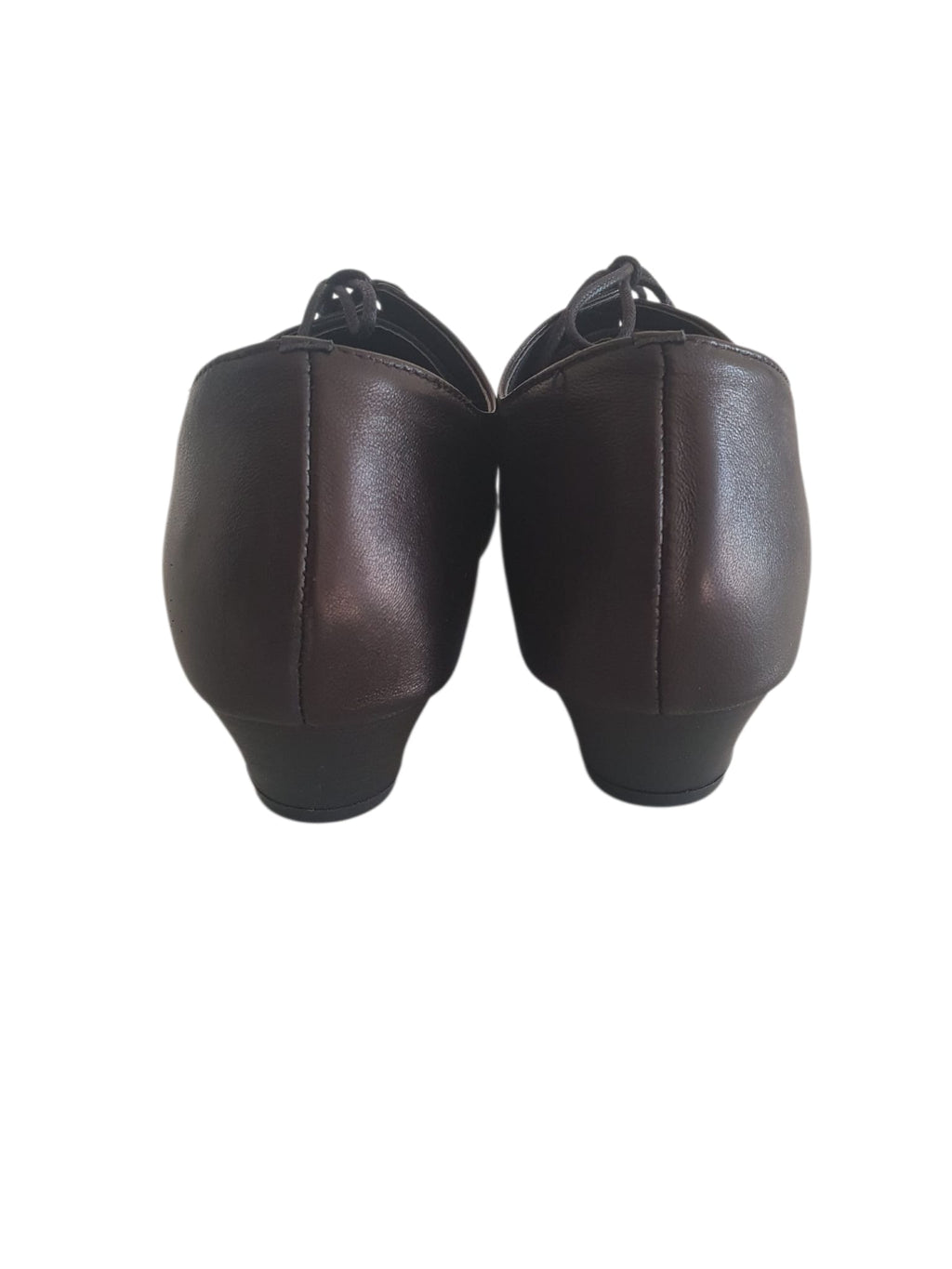 Chaussures Andrea Conti- Style Rétro Chic - Cuir & Daim - T40